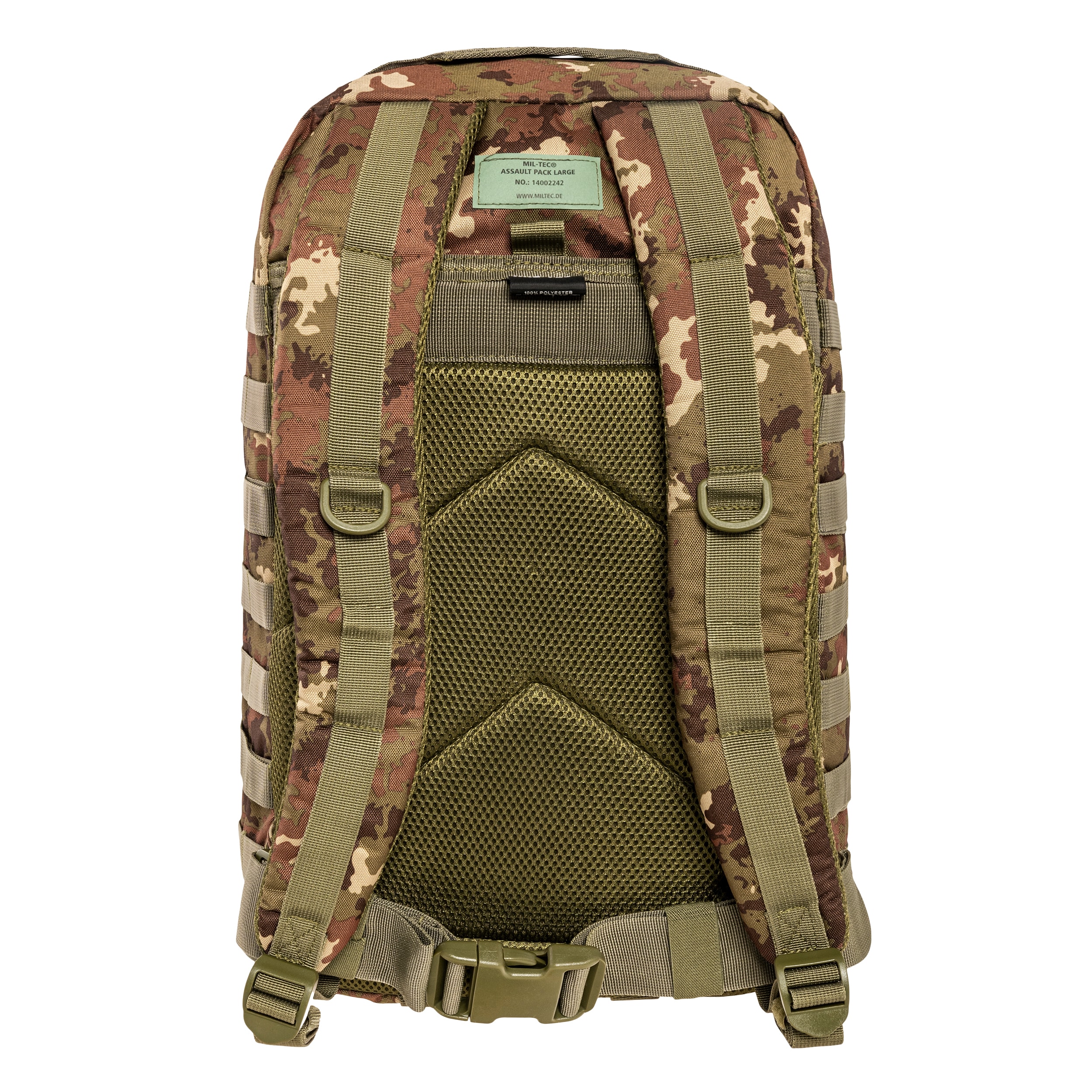Mil-Tec Assault Pack Large 36 l Reppu - Vegetato