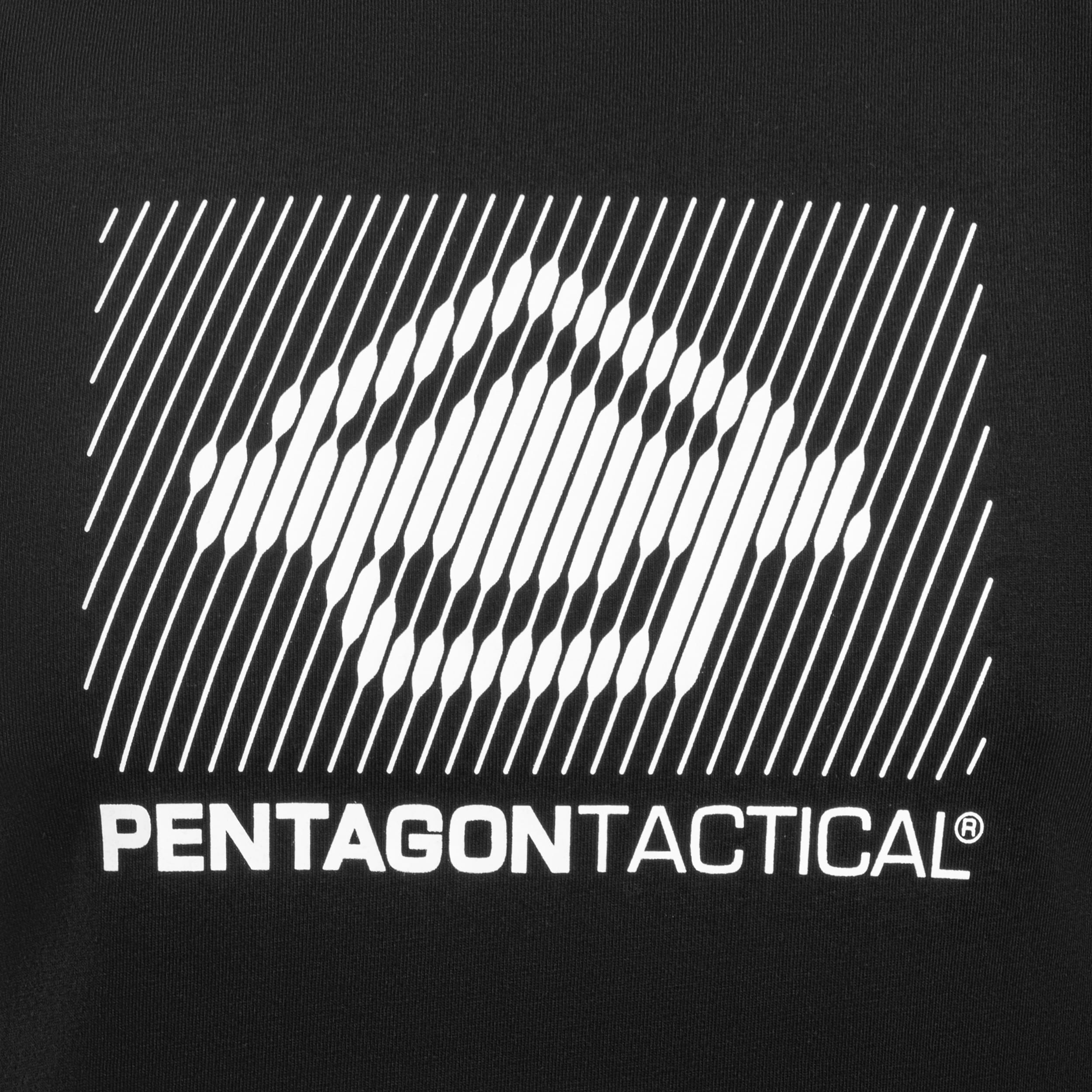 Pentagon Ageron Parallel T-paita - Black
