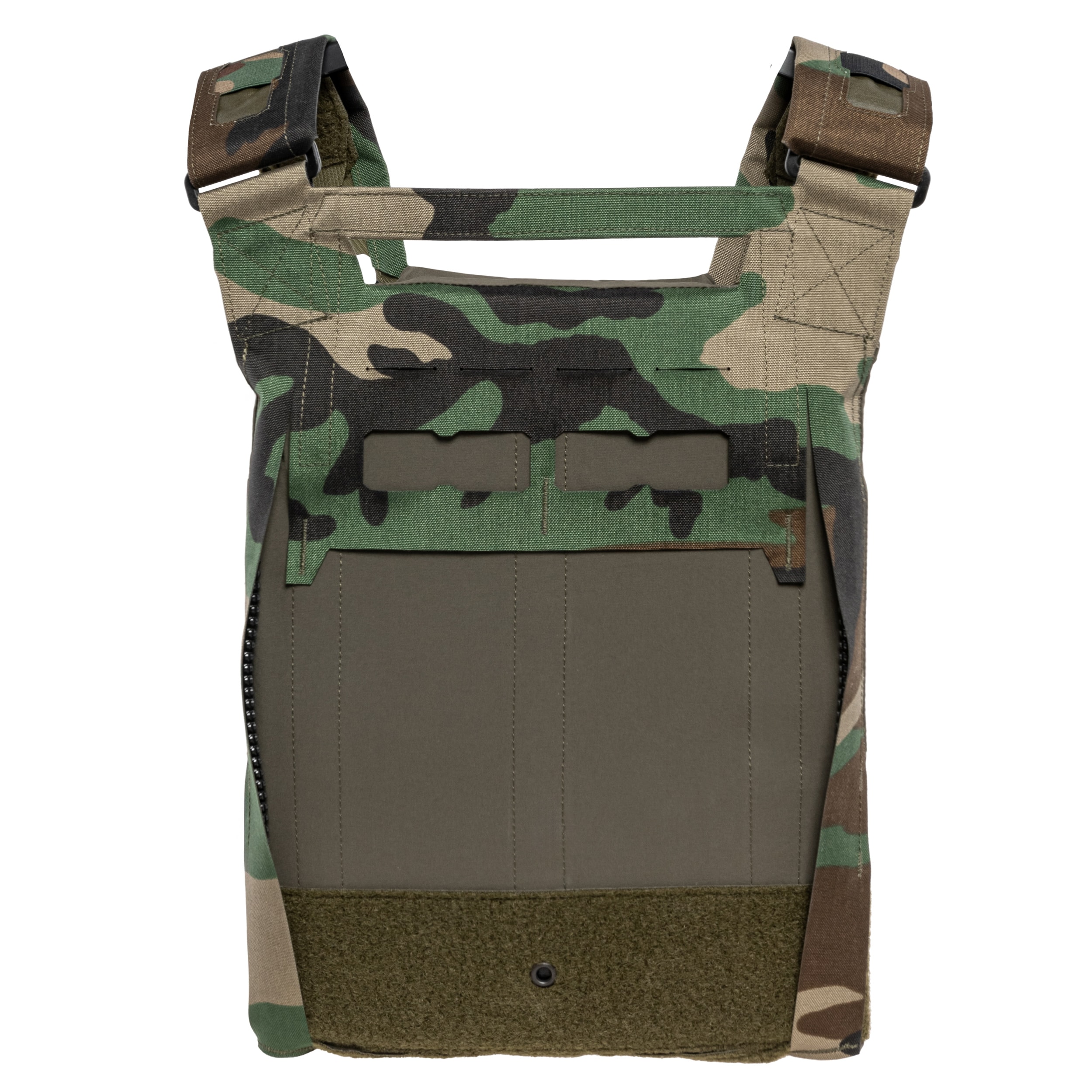 Direct Action Bearcat Ultralight Plate Carrier Taktinen liivi - Woodland - levyille koko L