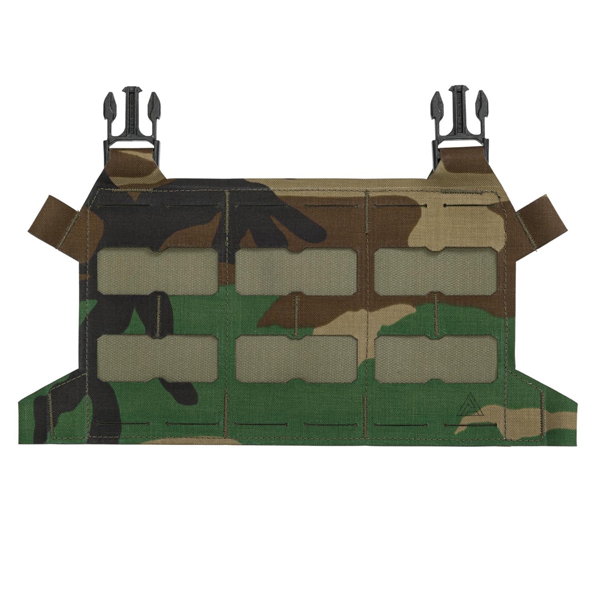 Direct Action Skeletonized Plate Carrier Flap Panel - Woodland
