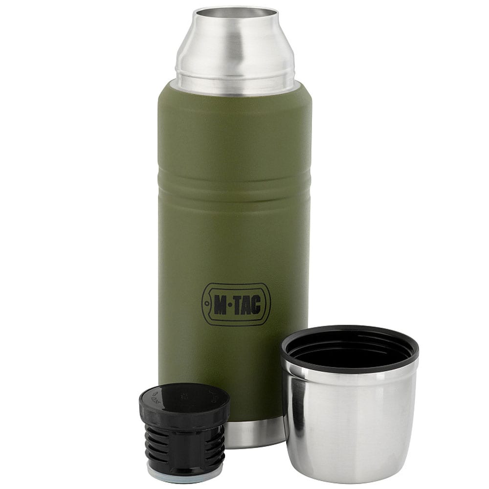 M-Tac Ruostumattomasta Teräksestä Termospullo 750 ml - Olive