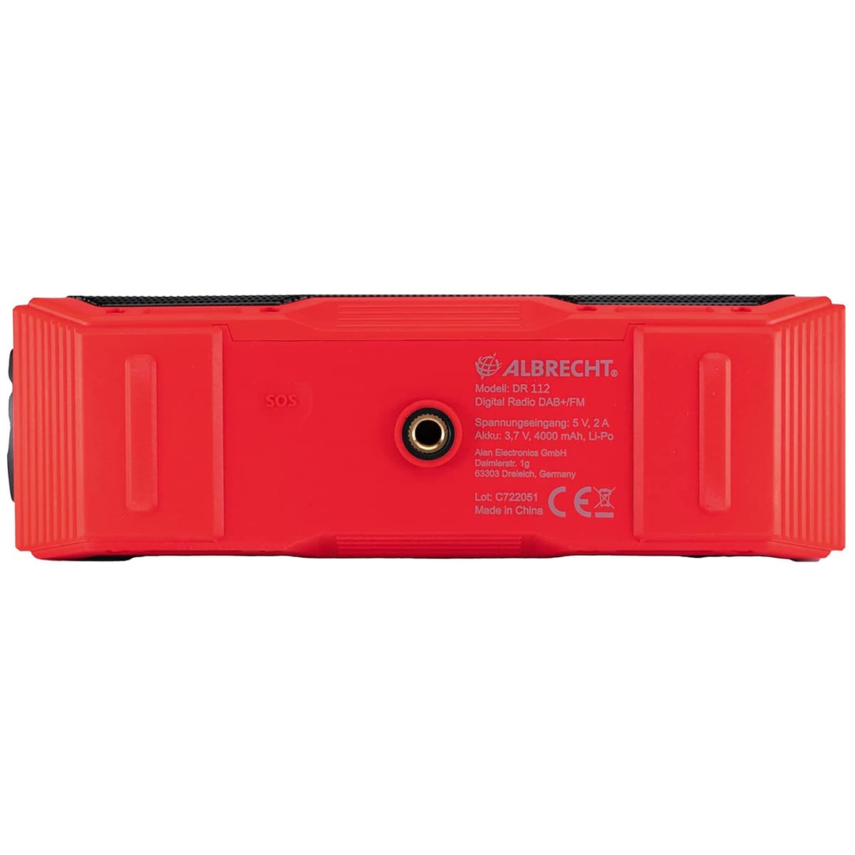 Albrecht DR 112 FM/DAB+/BT Hätätilaradio Powerbank