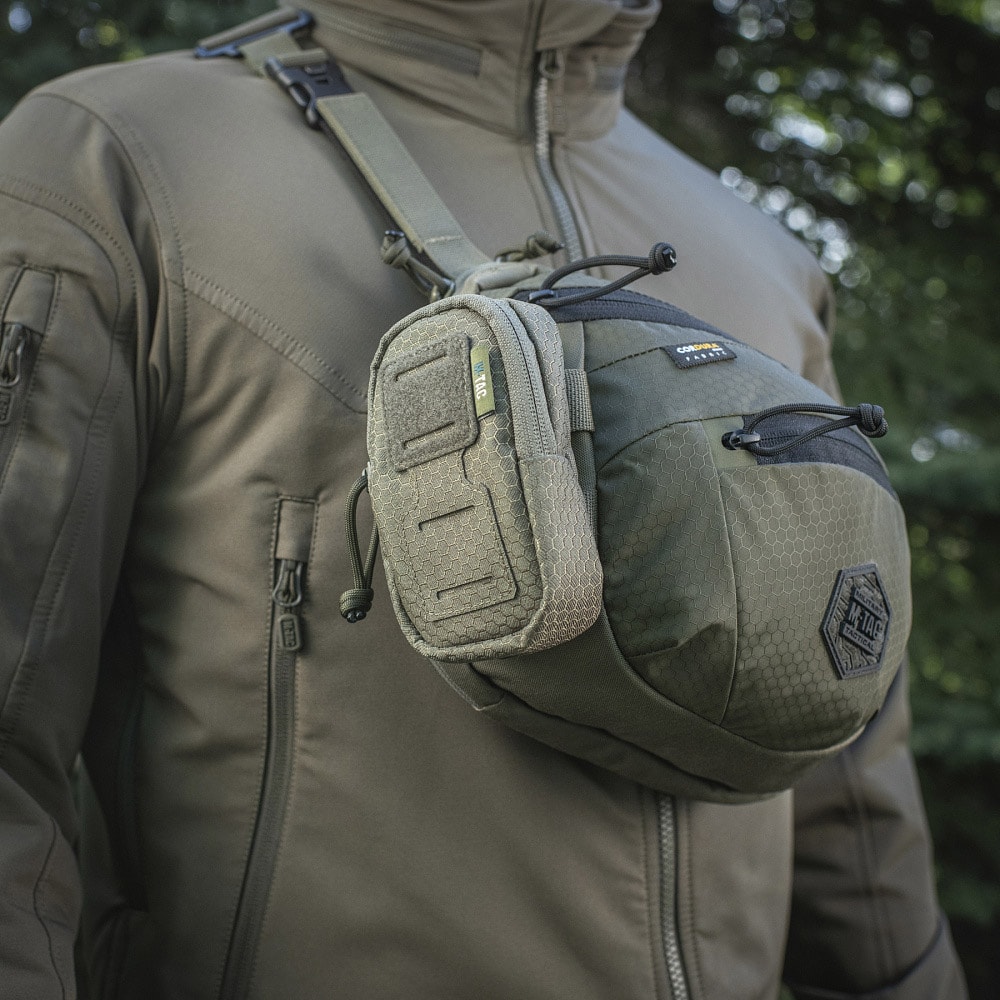 M-Tac Elite Hex Ergonomic Tasku - Ranger Green