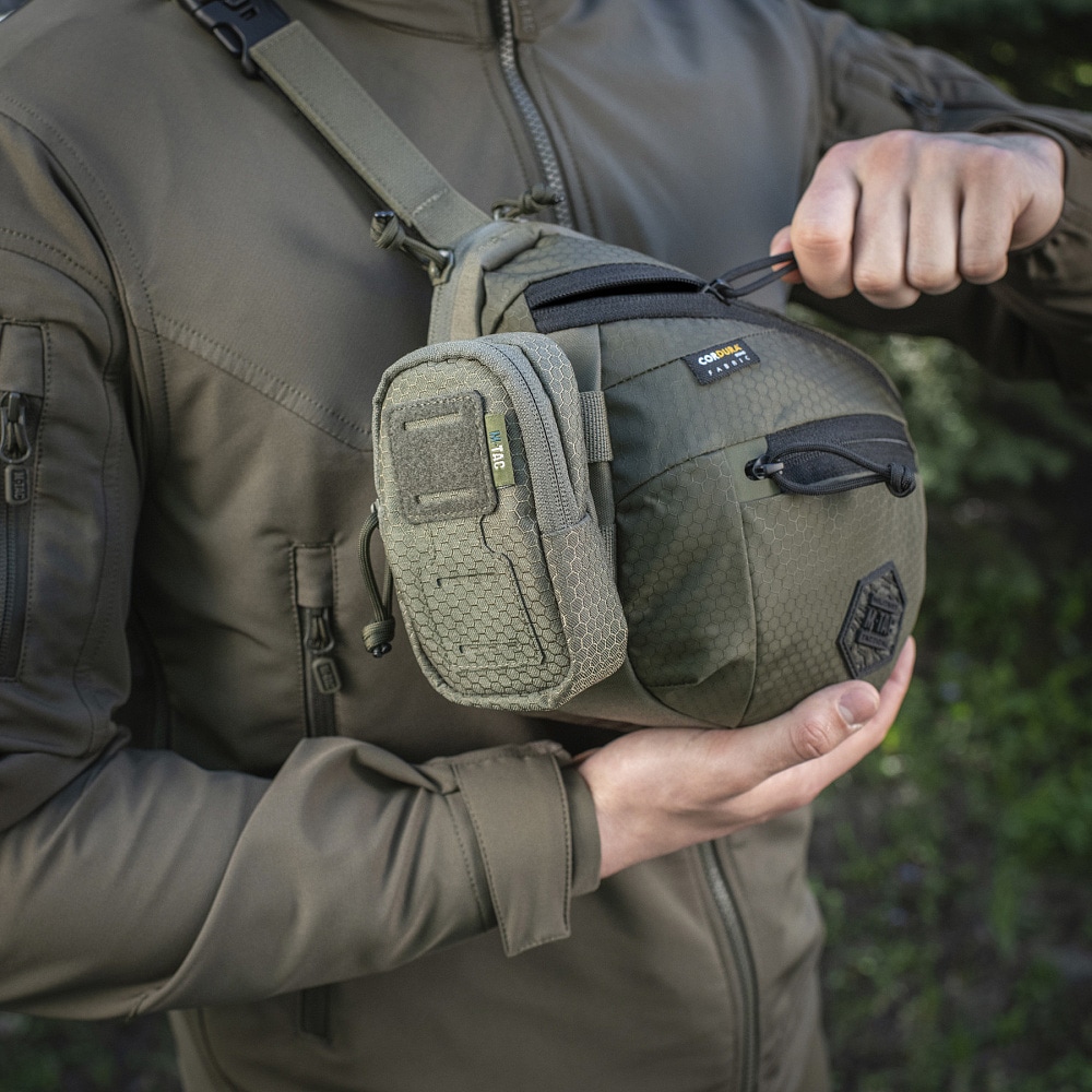 M-Tac Elite Hex Ergonomic Tasku - Ranger Green