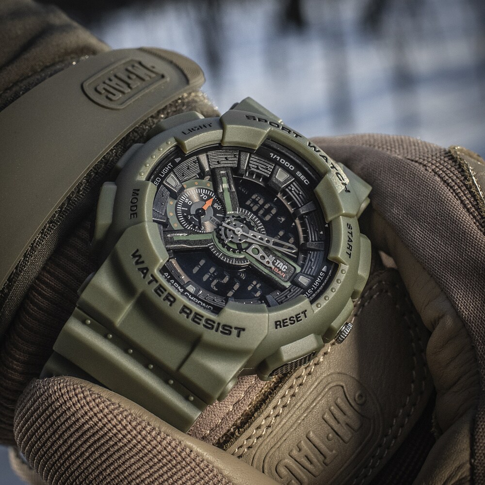 M-Tac Urheilukello - Olive