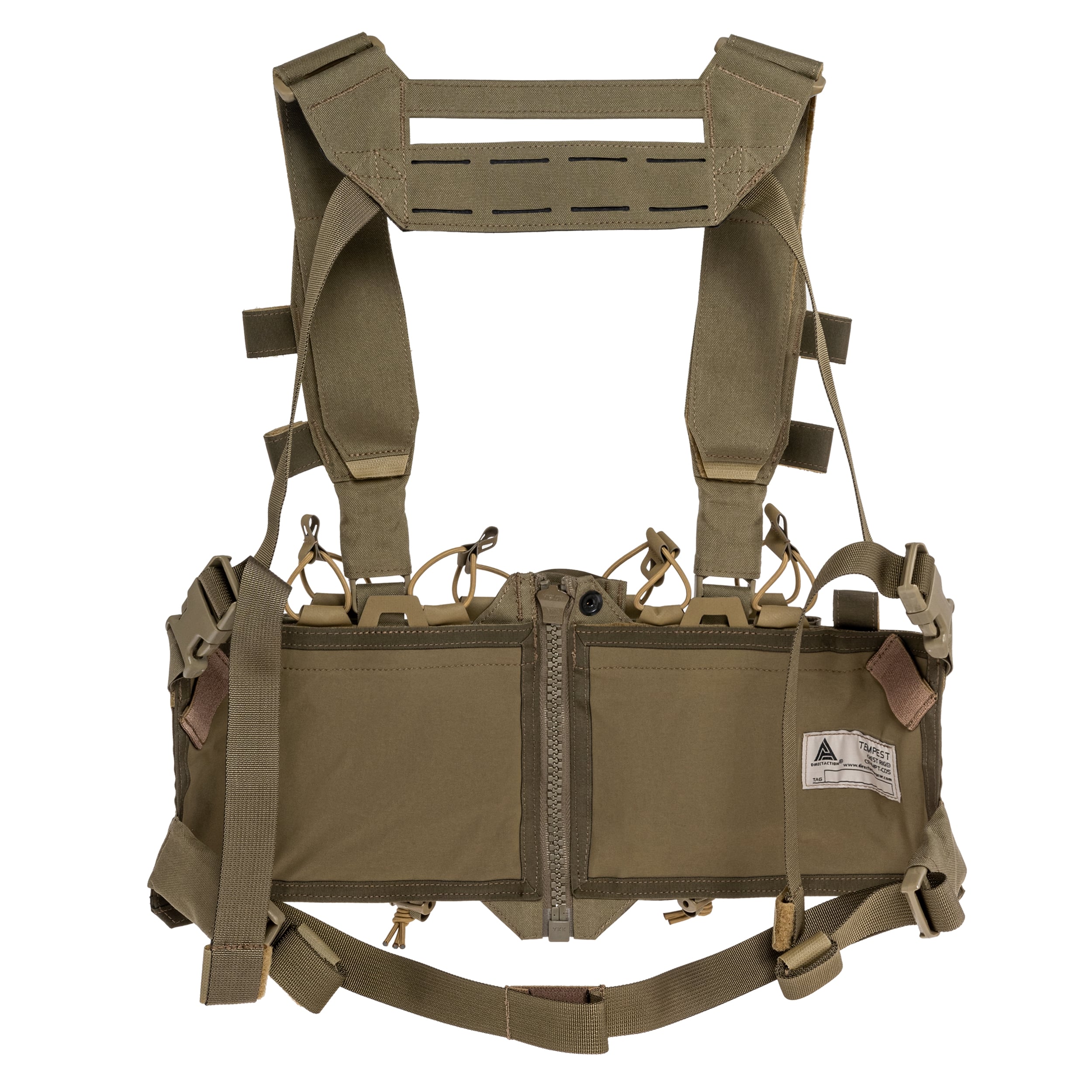 Direct Action Tempest Chest Rig taktinen liivi - Adaptive Green