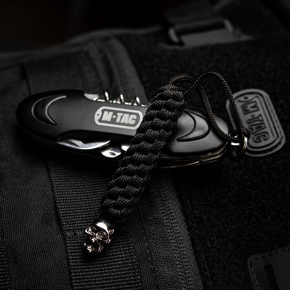 M-Tac Helix Skull Avainperä - Black