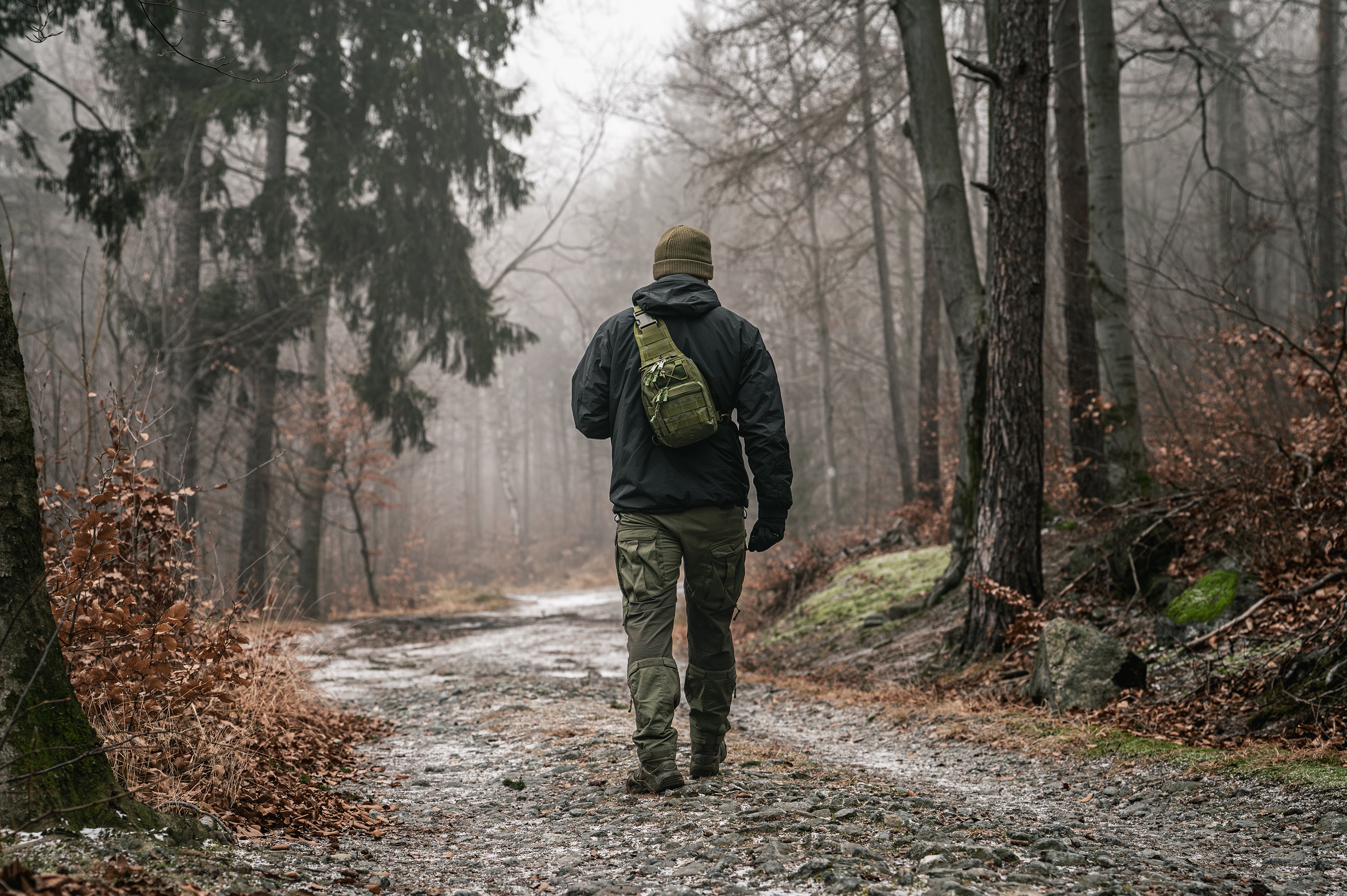 Badger Outdoor Sling Tactical Olkalaukku 10 l - Olive