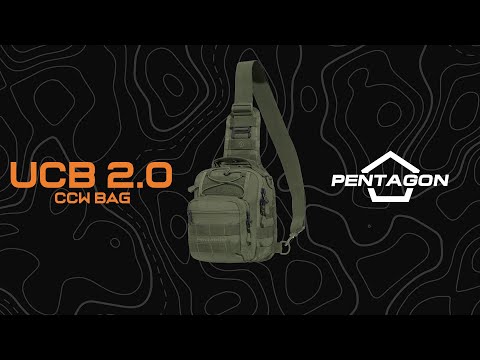 Pentagon Universal Chest Bag 2.0 Laukku 7 l - Shadow Grey
