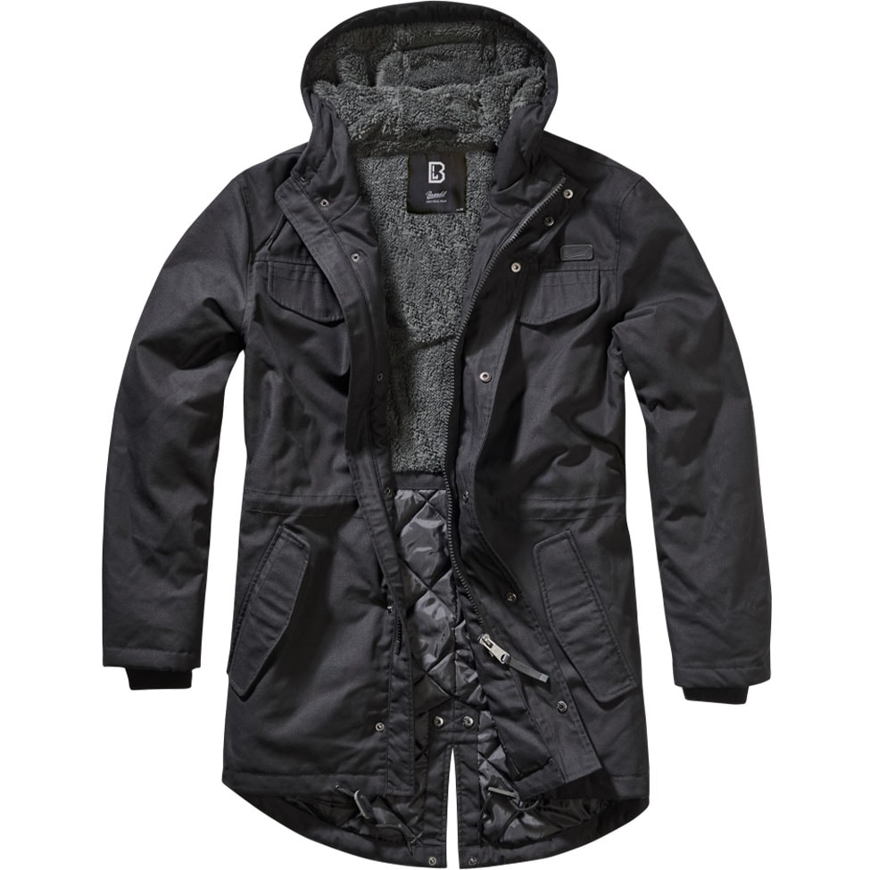Brandit Marsh Lake Parka Takki - Black