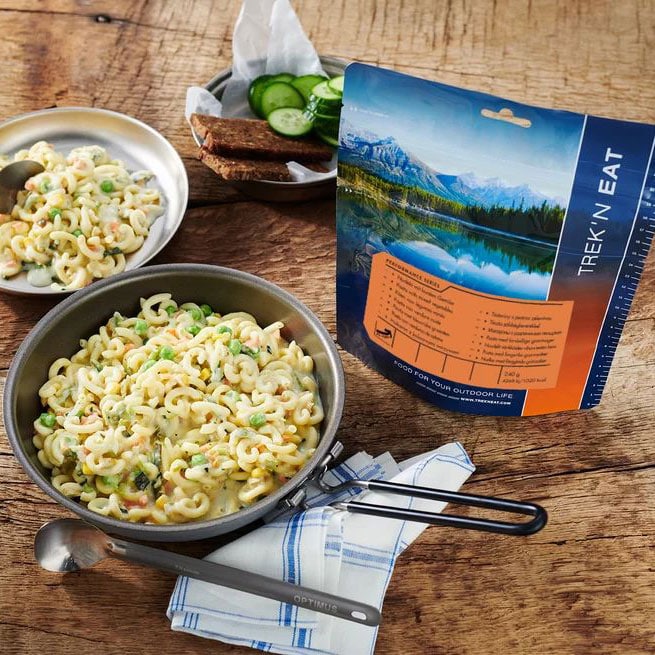 Trek'n Eat Pakastekuivattu Pasta Kasviksilla 240 g/1020 kcal