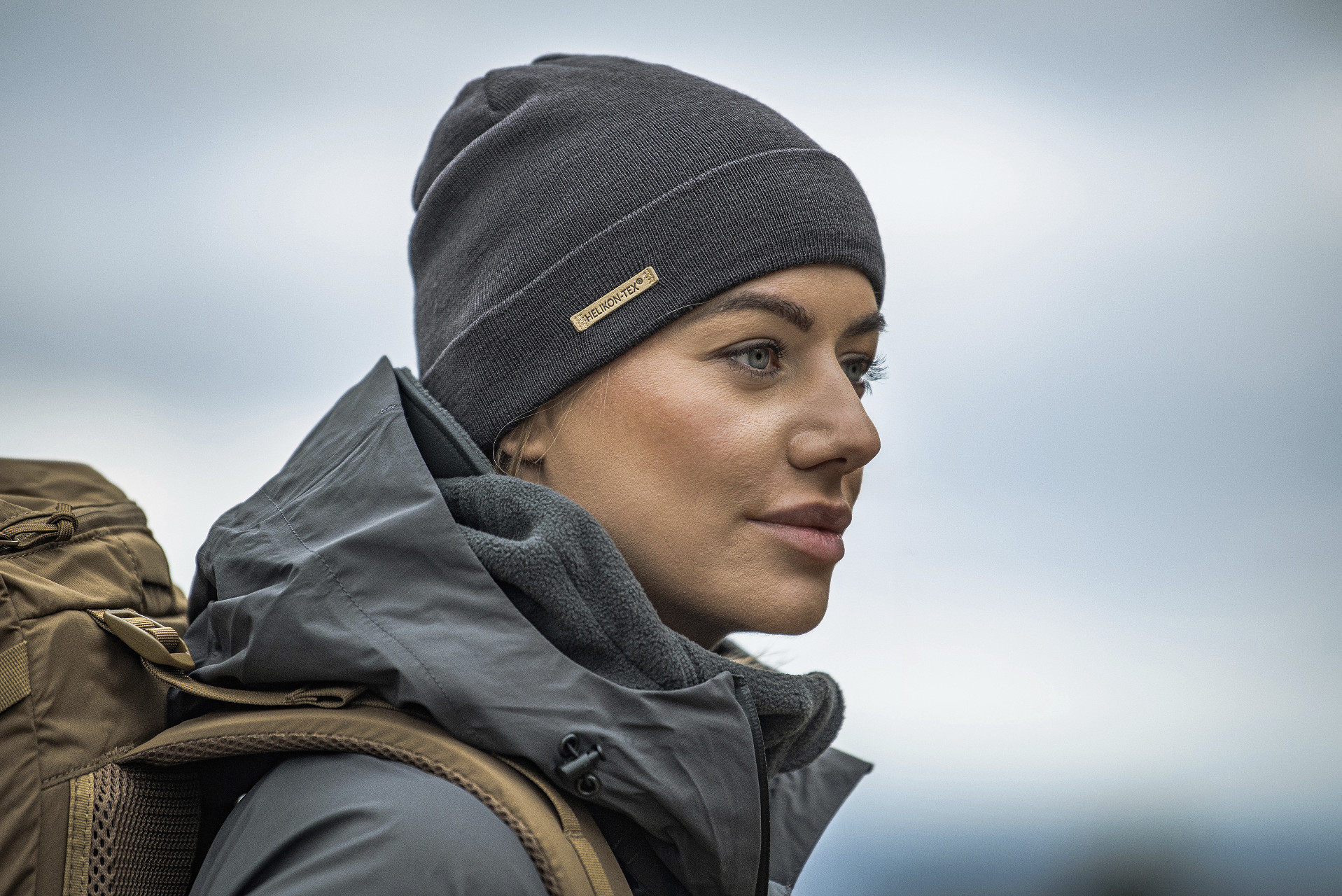 Helikon-Tex Winter Merino Beanie pipo - Shadow Grey