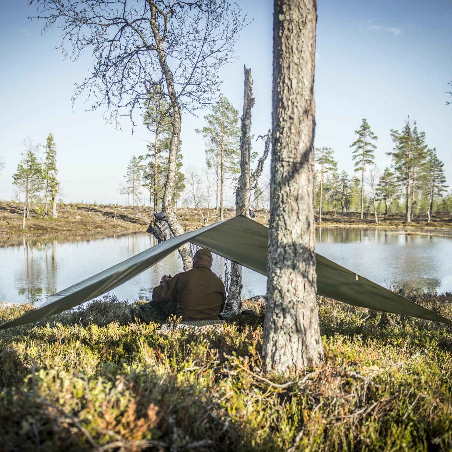 Helikon-Tex Supertarp laavu - Olive Green