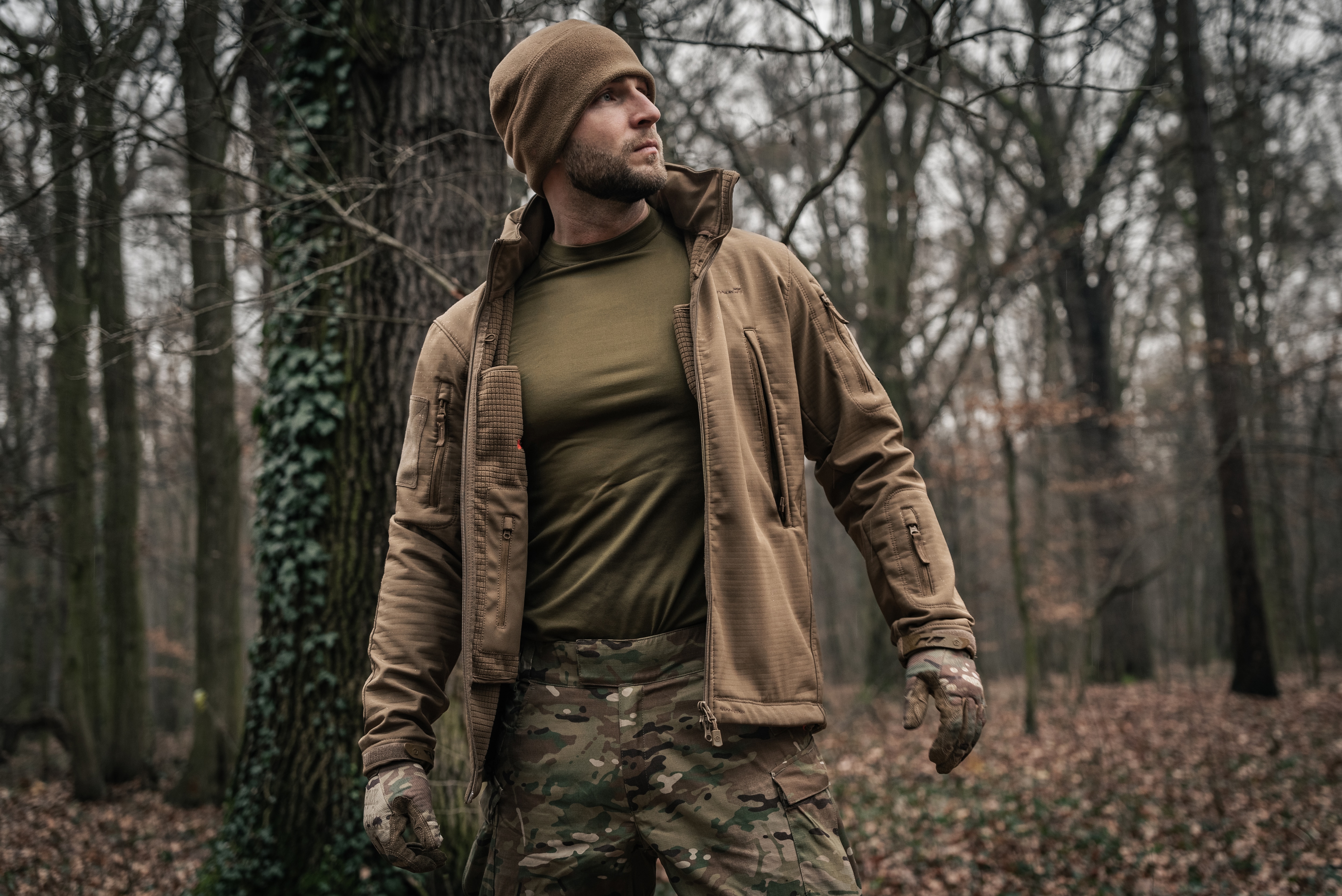 Military Wear Tactical Level 1 Lämpöalusasu - Olive