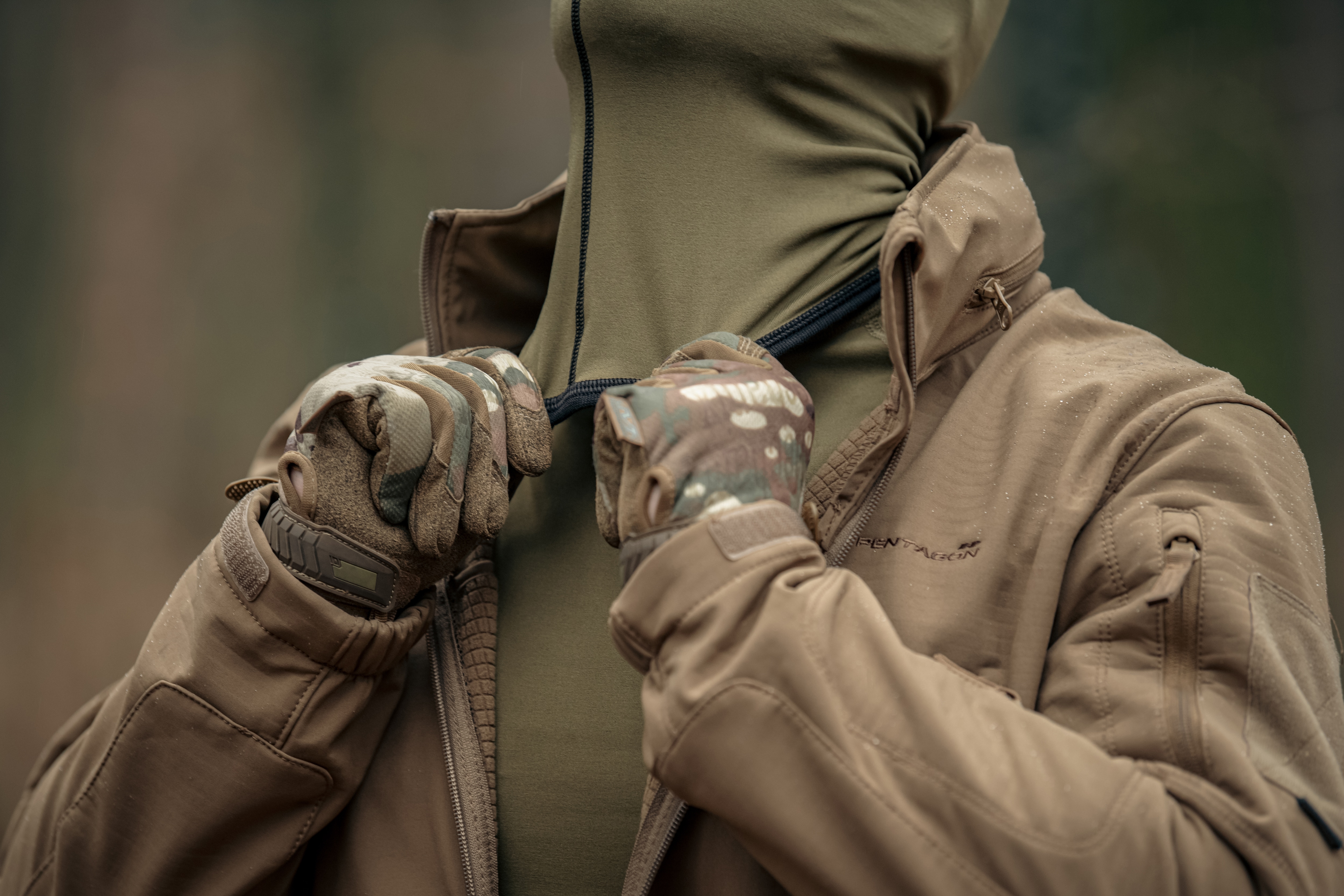 Military Wear Tactical Level 1 Lämpöalusasu - Olive