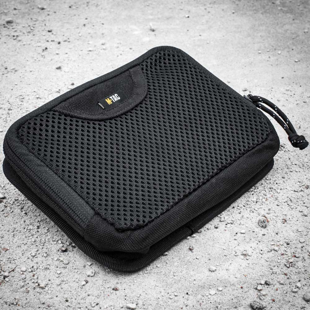 M-Tac Hook & Loop Utility Panel Tasku - Black