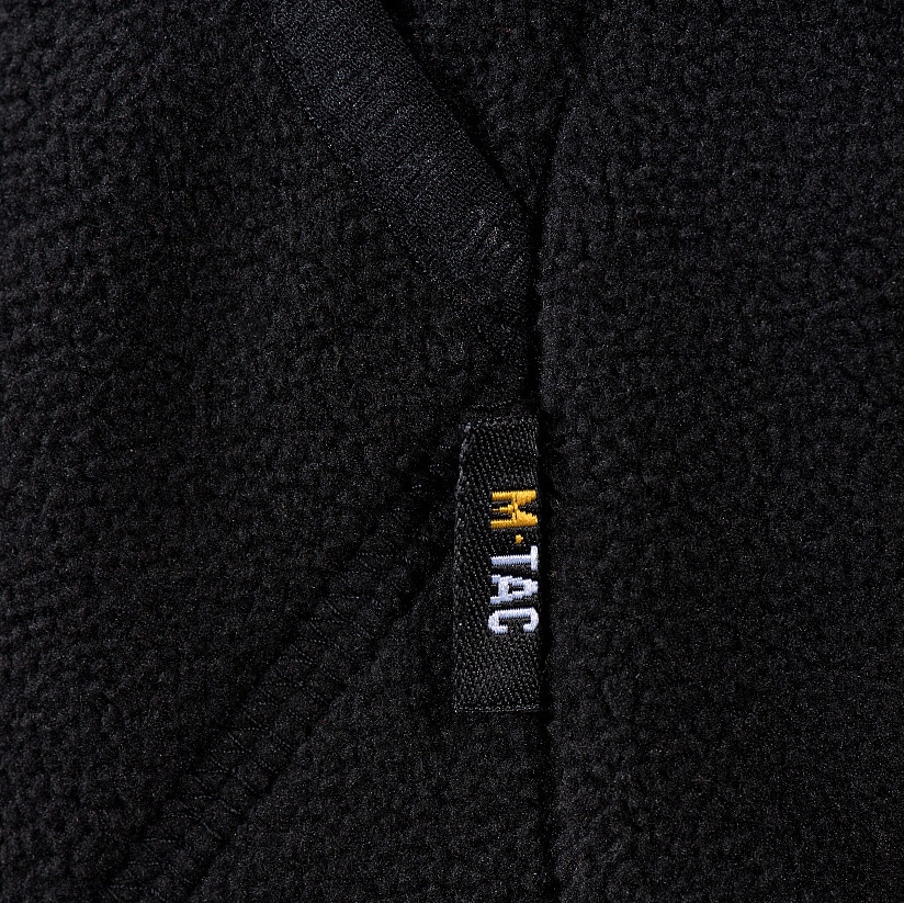 M-Tac Lite Microfleece Hoodie Fleece - Black