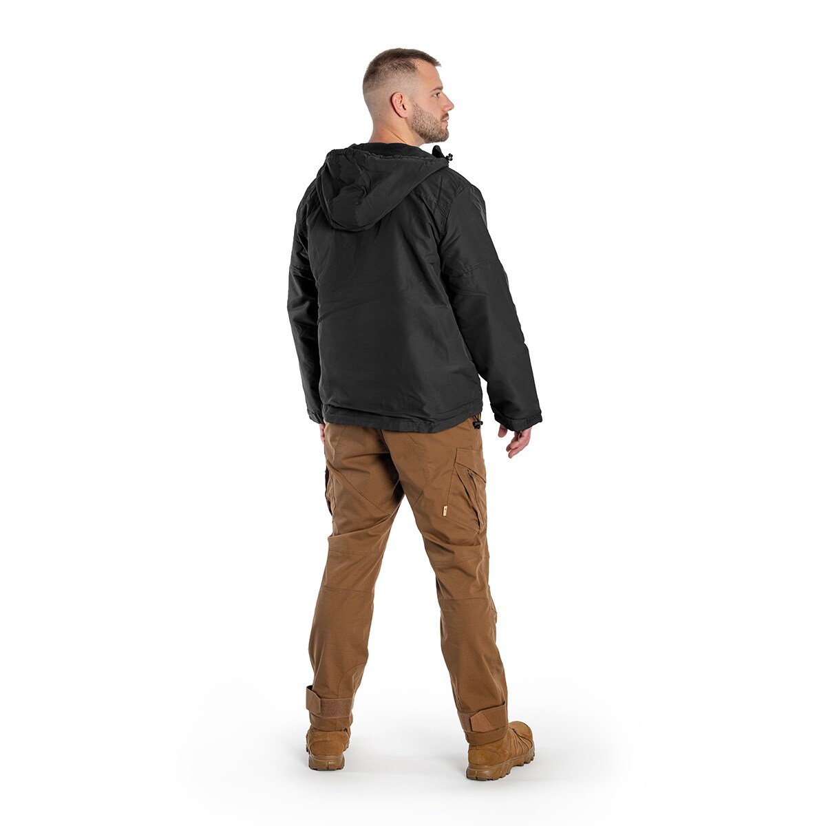 Brandit Windbreaker Frontzip Takki - Black