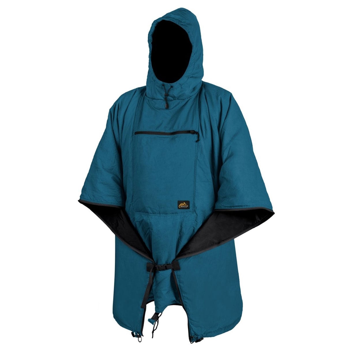 Helikon-Tex Swagman Roll Climashield Apex Poncho makuupussitoiminnolla - Aqua Blue