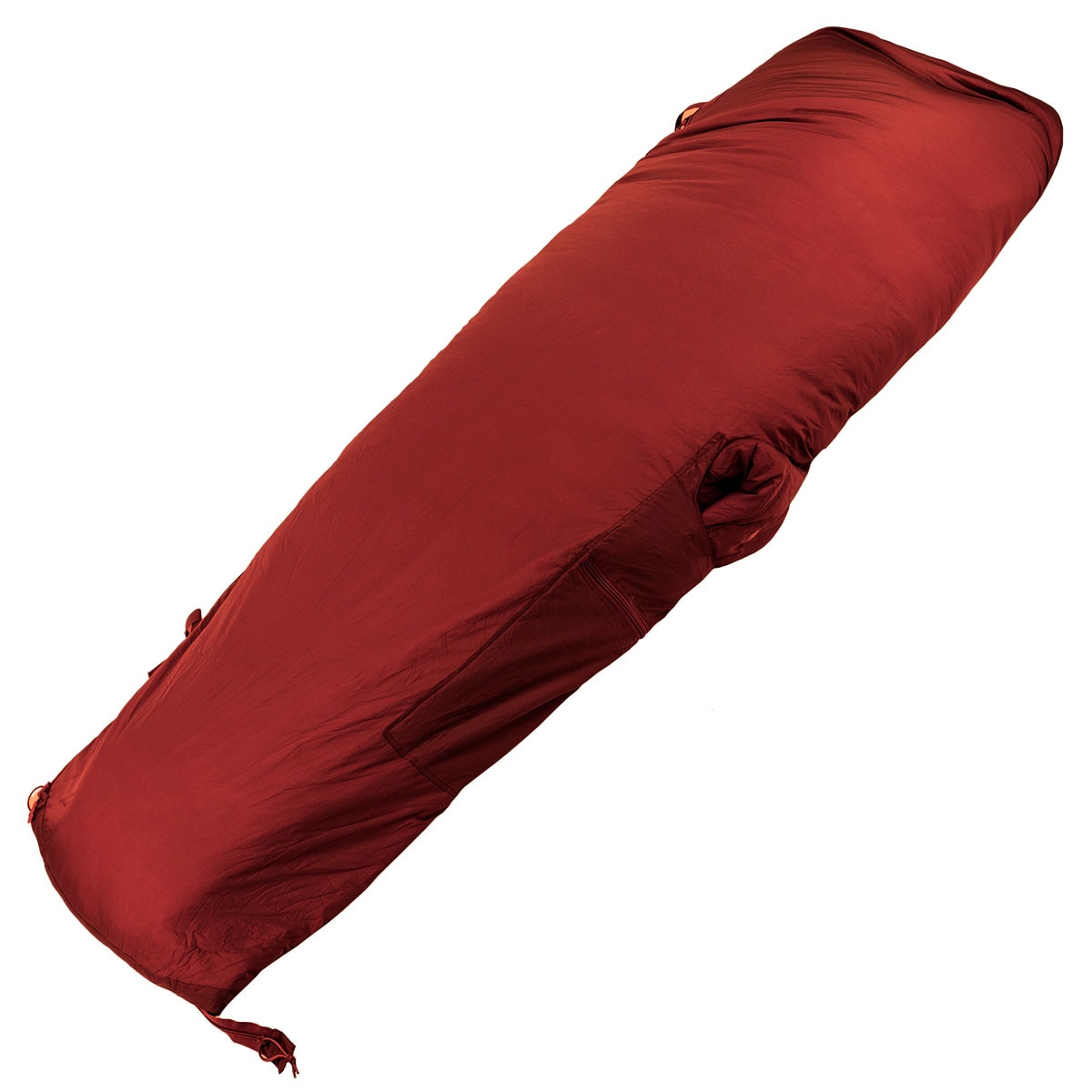 Helikon-Tex Swagman Roll Climashield Apex Poncho makuupussitoiminnolla - Crimson Sky