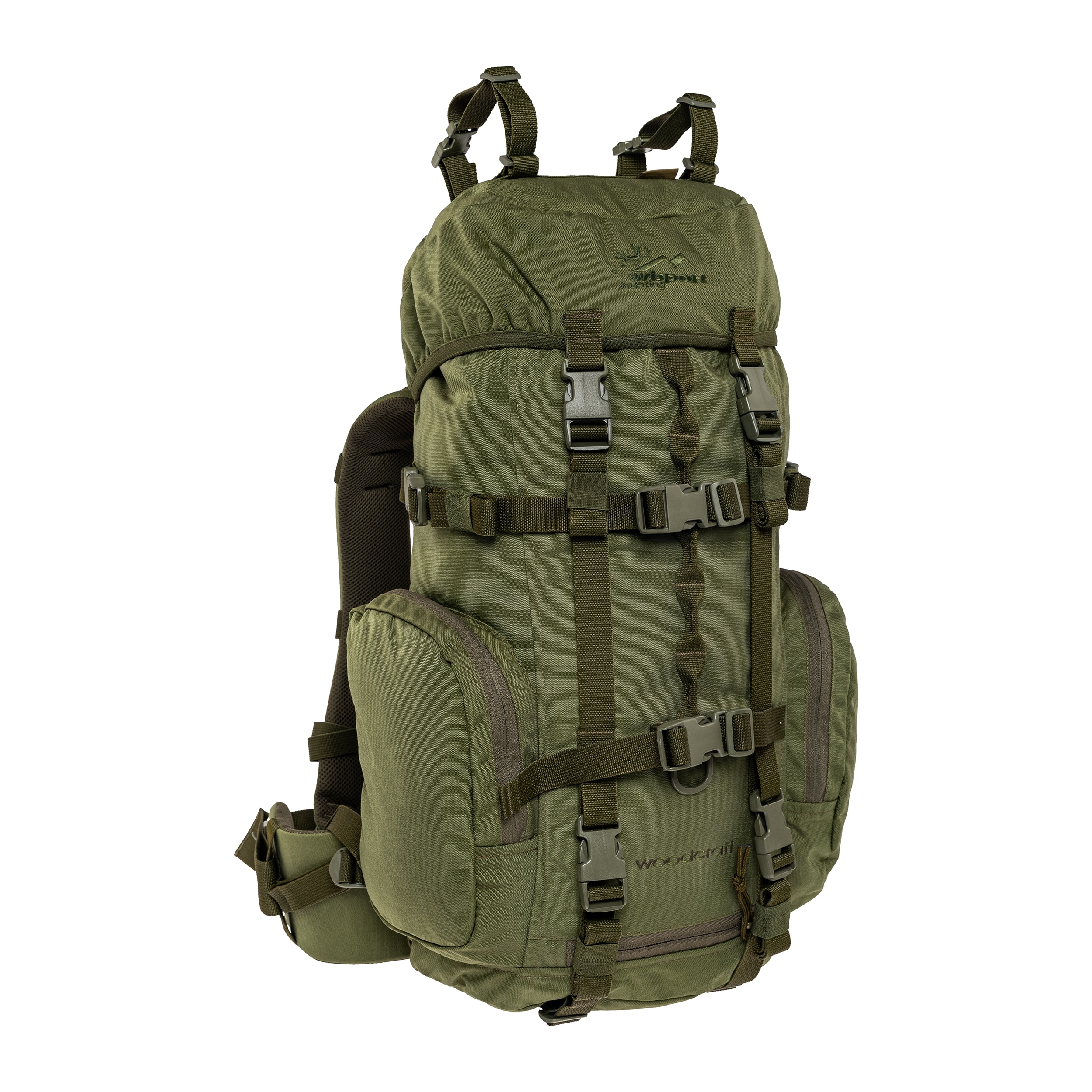 Wisport Woodcraft 35 l Reppu - Olive Green