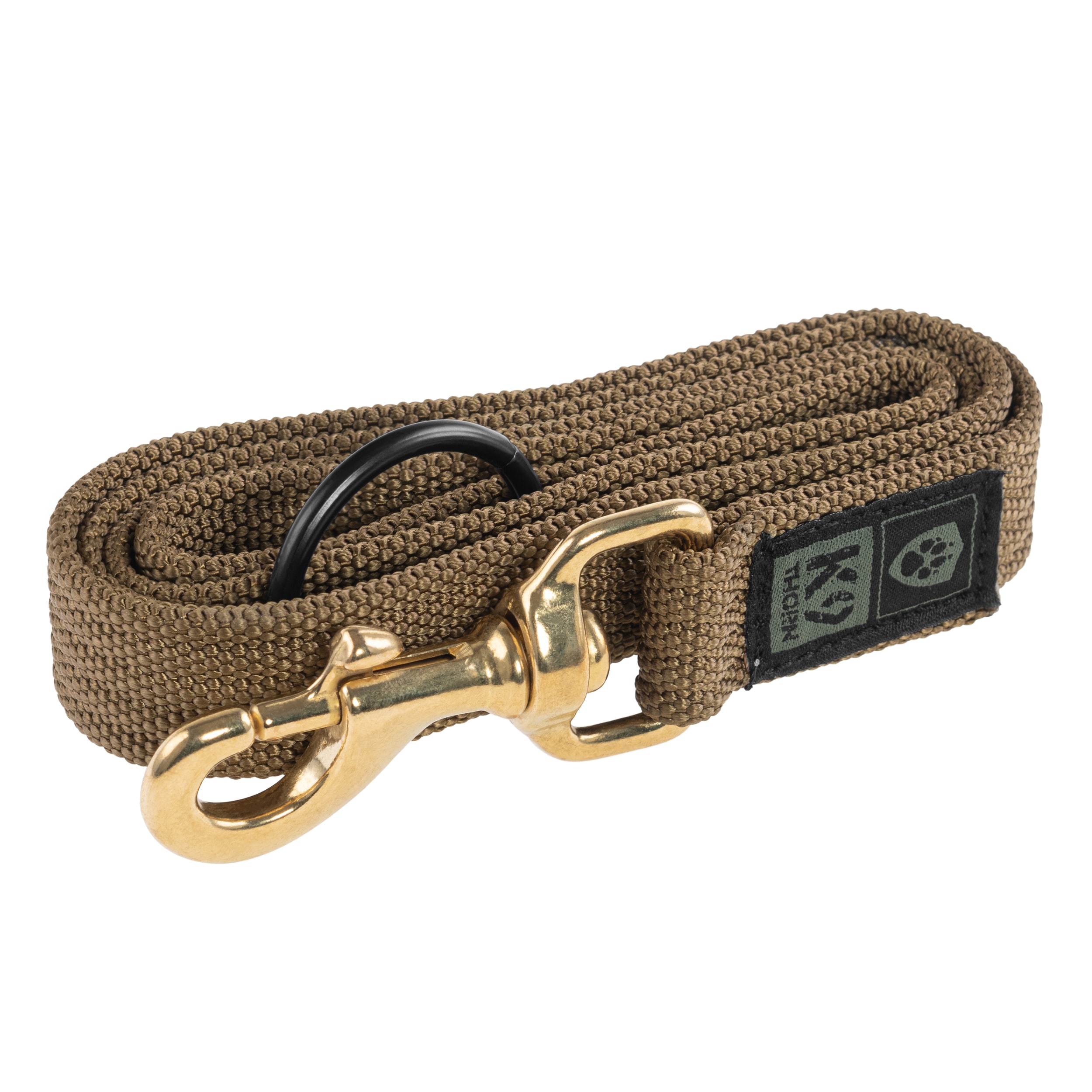 K9 Thorn Talutin D-renkaalla 150 cm - Coyote