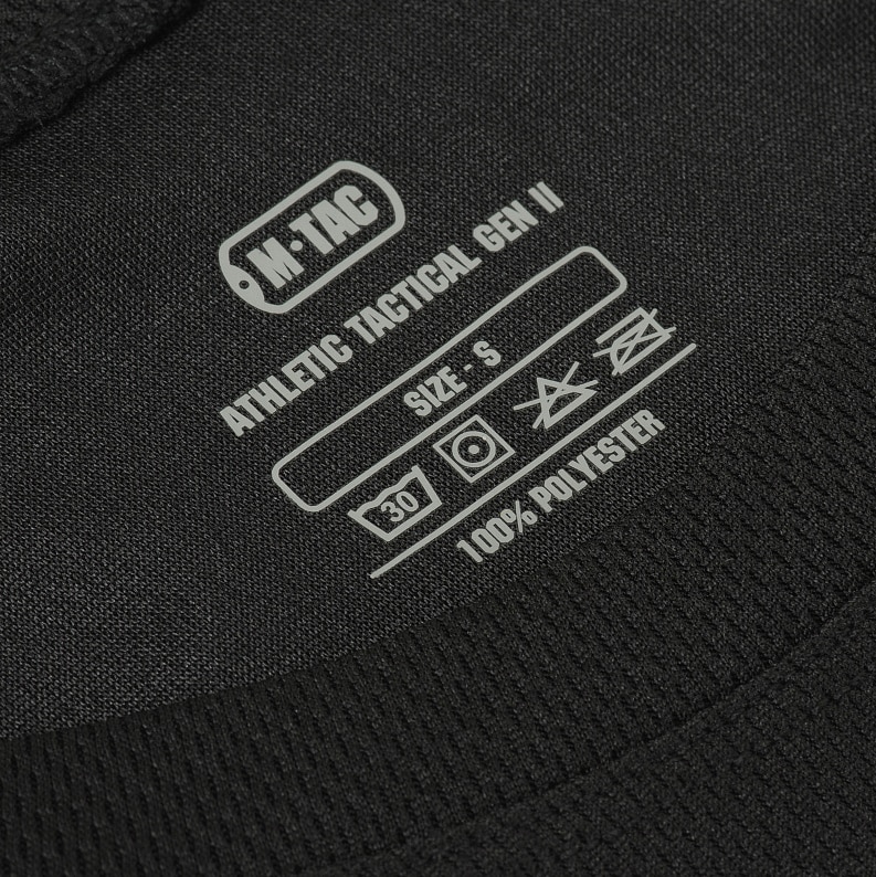 M-Tac Athletic T-Shirt Gen.2 Tekninen T-paita - Black
