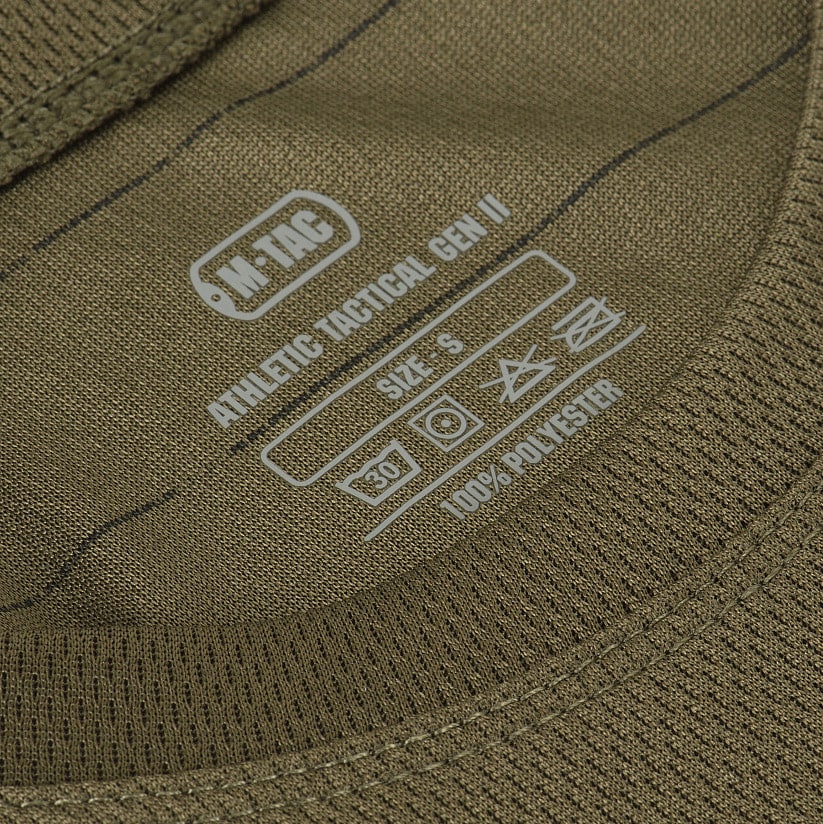 M-Tac Athletic T-Shirt Gen.2 Tekninen Aluspaita - Olive
