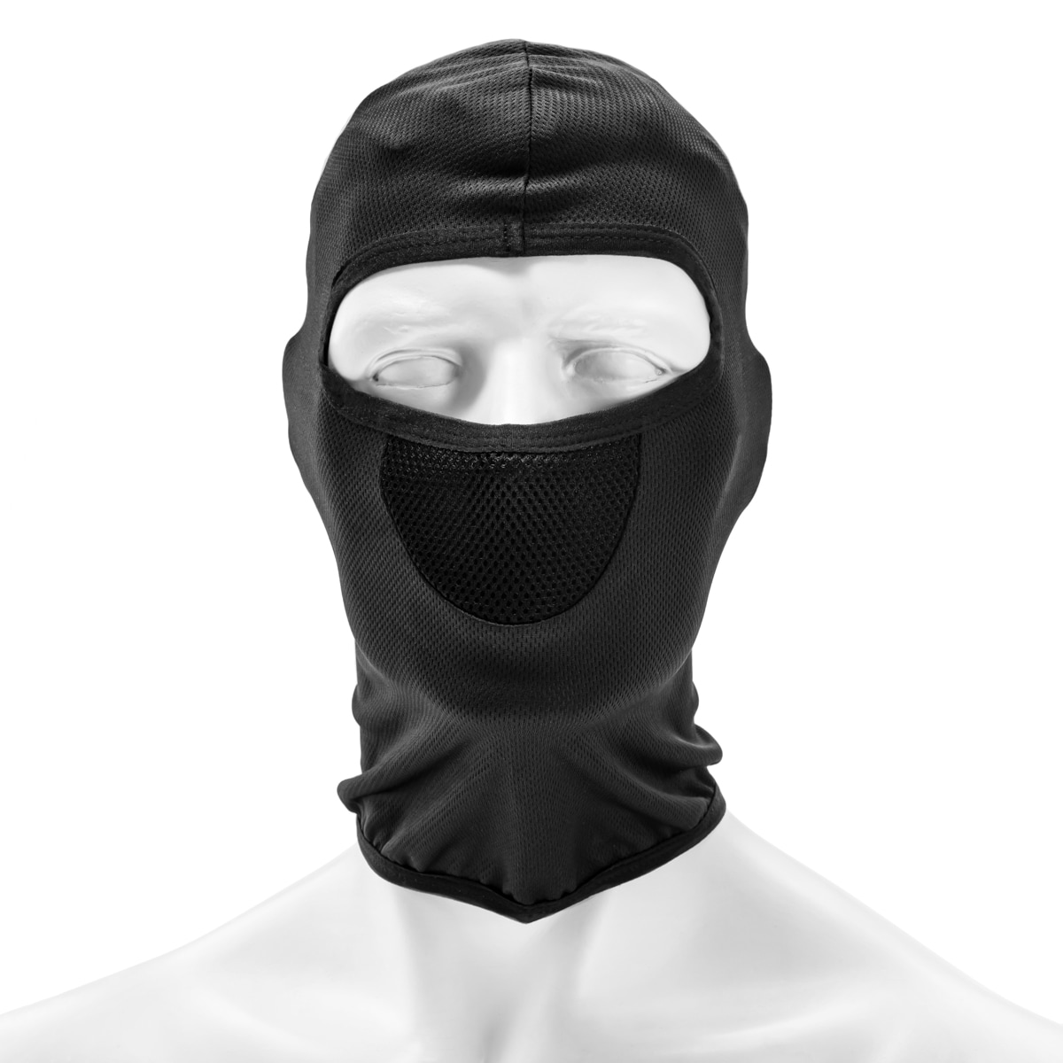 MFH Termoaktiivinen Balaclava yhdellä aukolla - Black