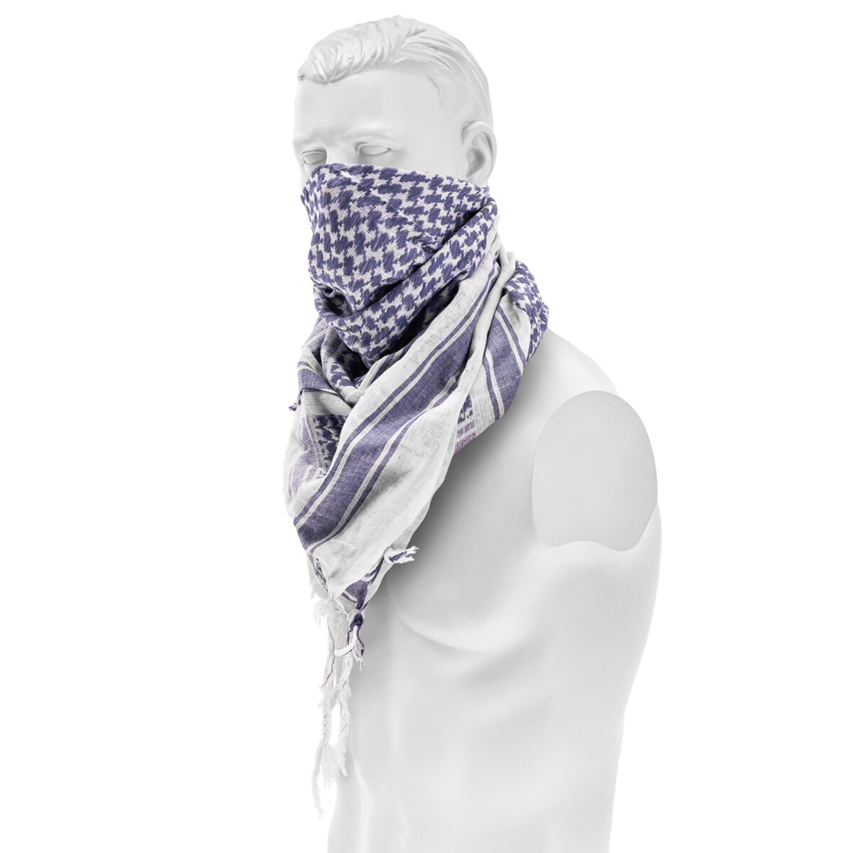Brandit Arafat-huivi suojahuivi - Blue/White