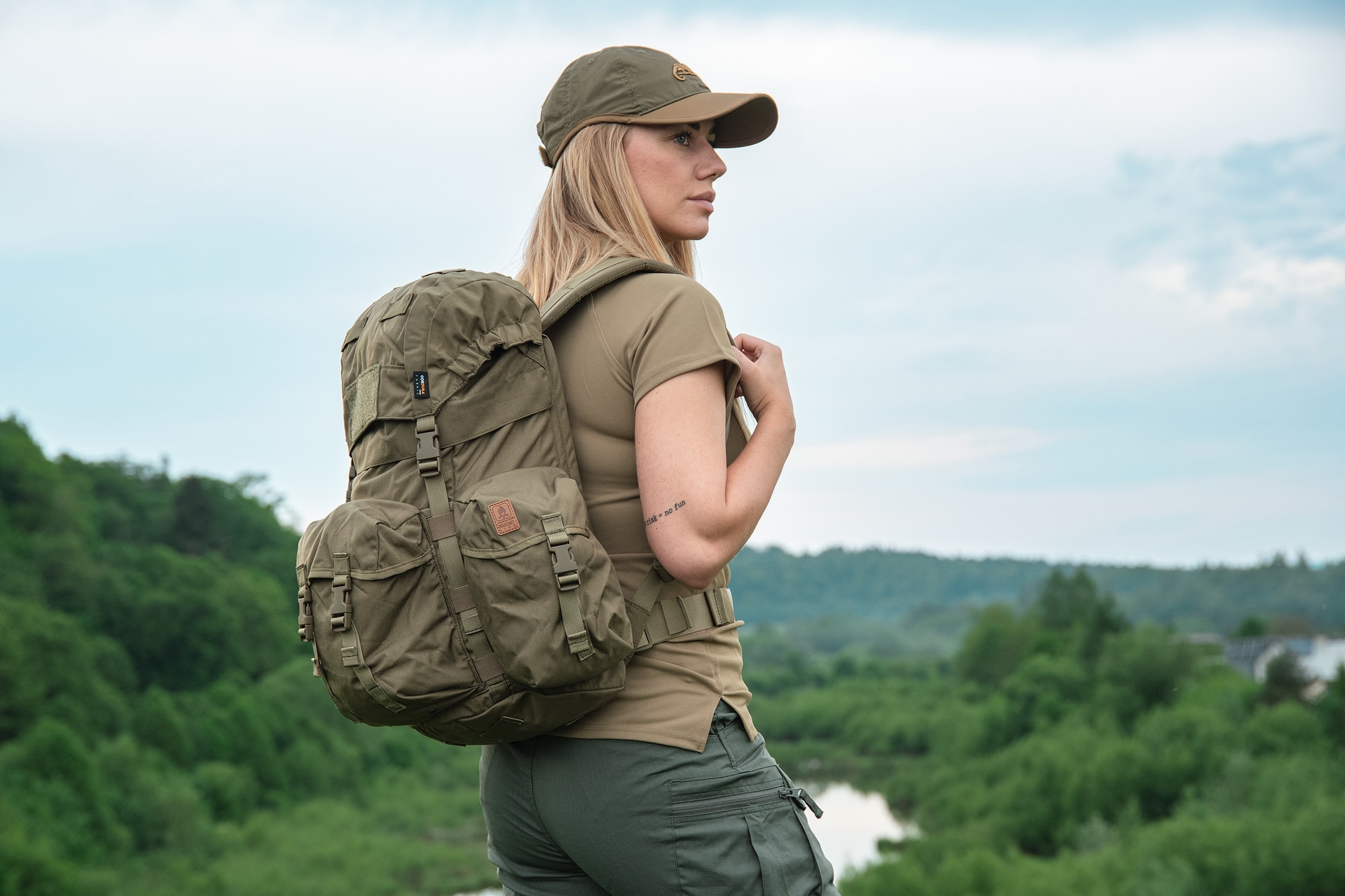 Helikon-Tex Bergen 18 l Reppu - Olive Green