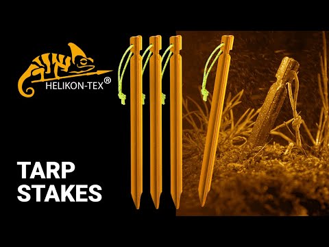 Helikon-Tex Kiilat tarppiin oranssi 18 cm - 4 kpl