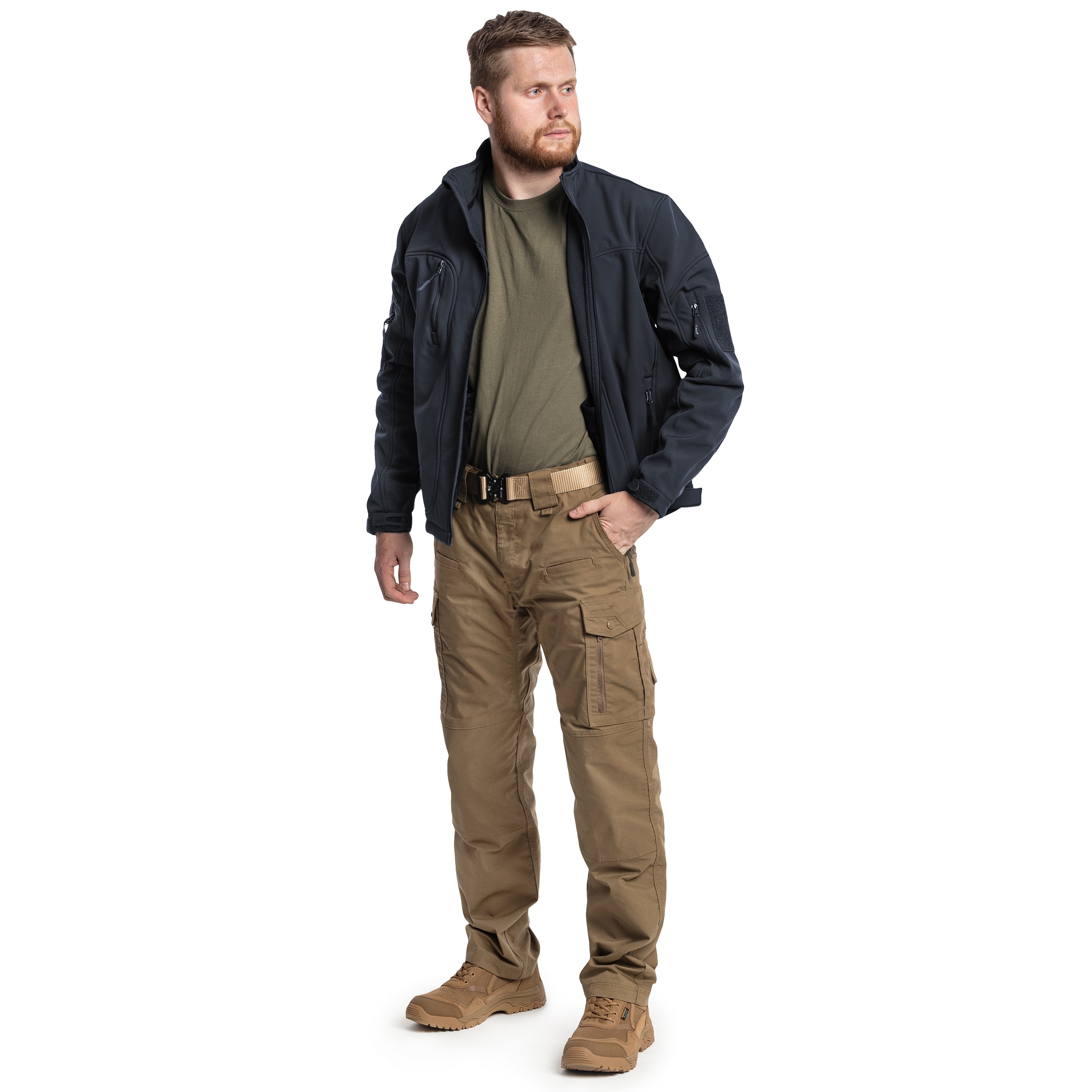 Texar Convoy 2.0 Softshell-takki - Navy Blue