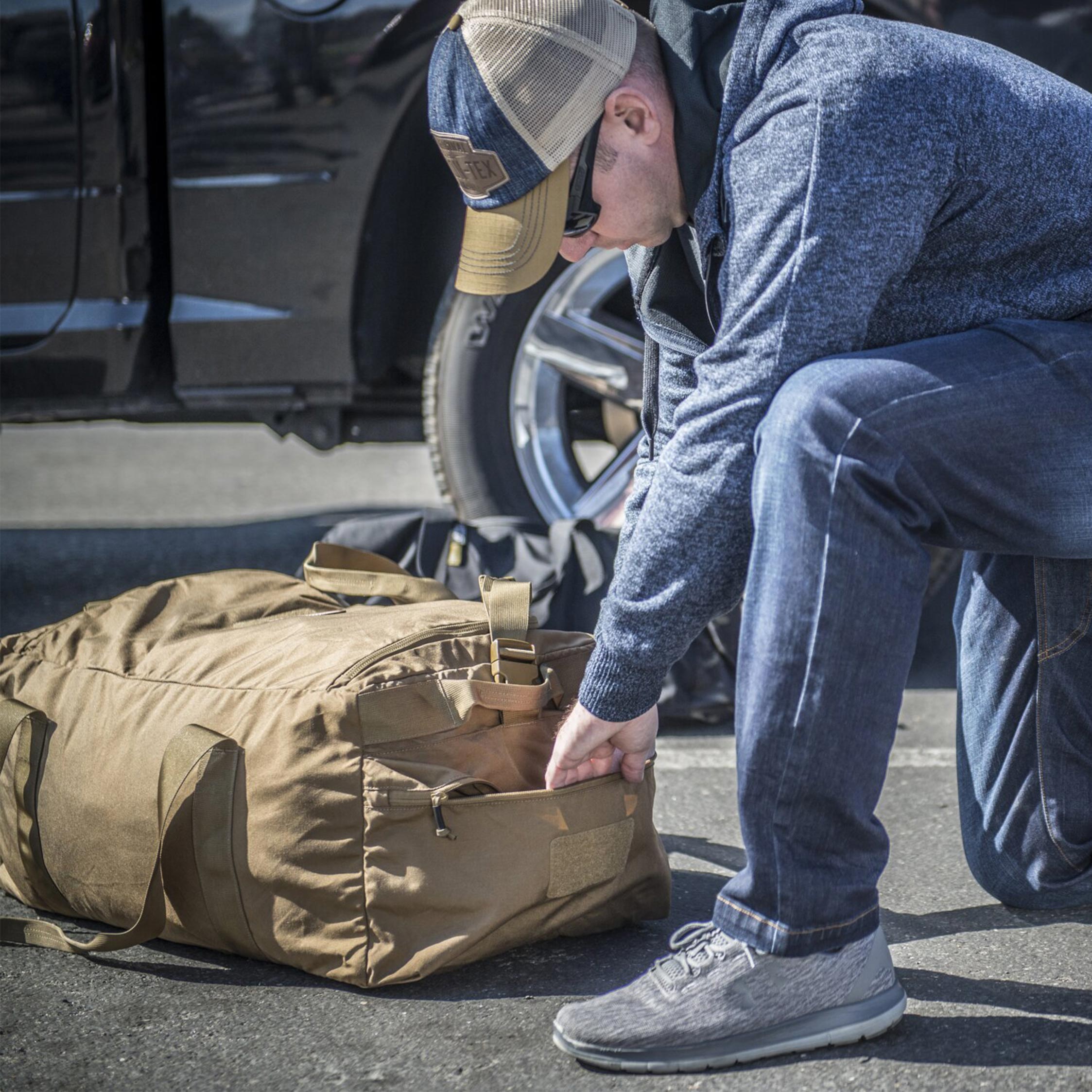 Helikon-Tex Enlarged Urban Training Bag laukku 70 l - Coyote