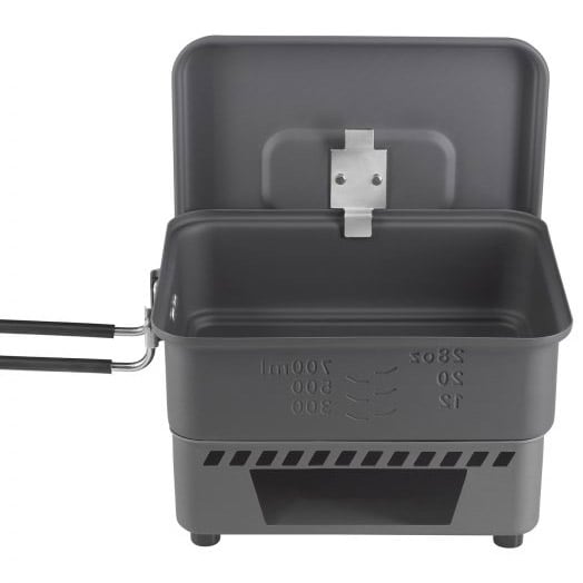 Esbit Solid Fuel Cookset Retkikeitin kattilalla 1,1 l