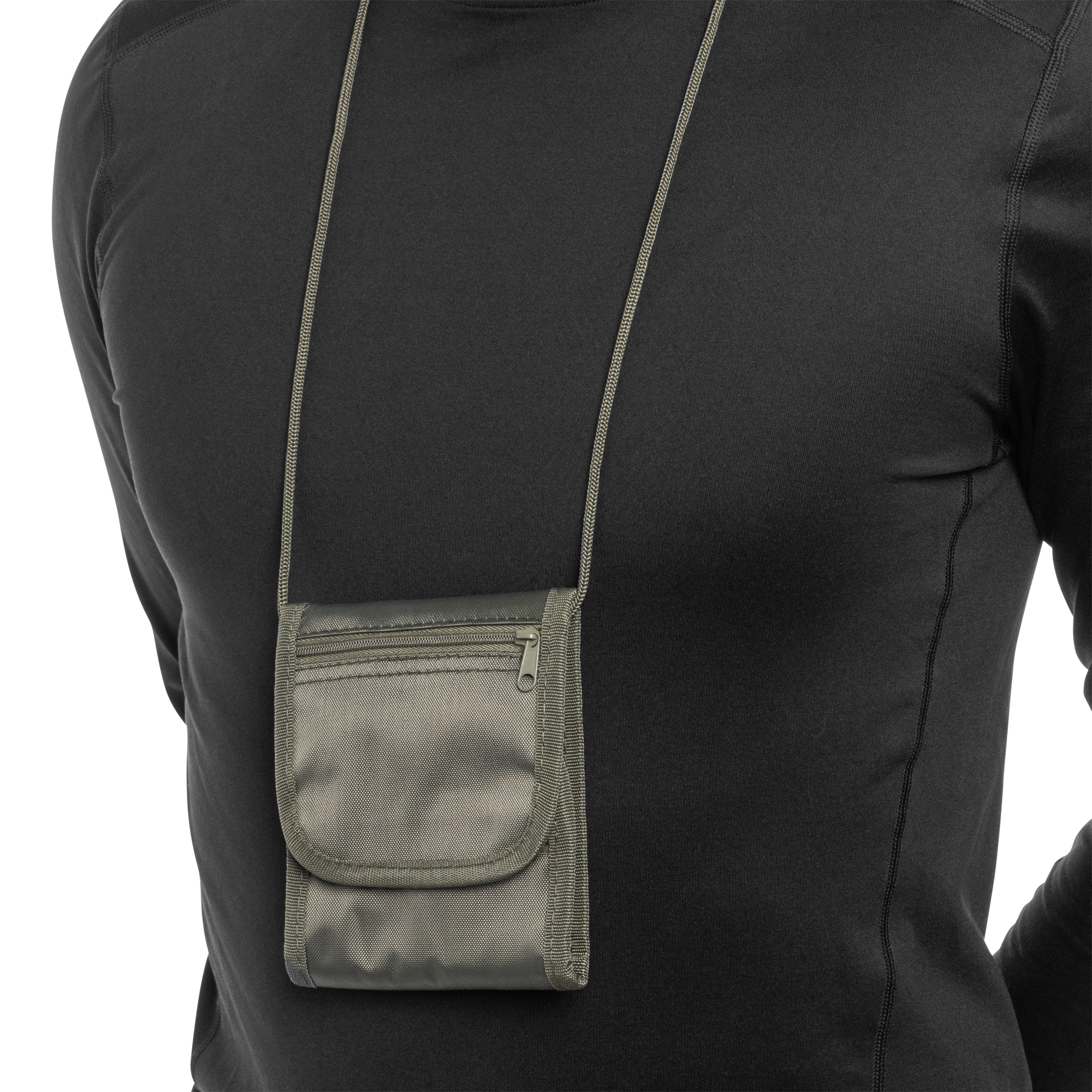 Mil-Tec Neck Wallet Kaulalompakko - vihreä