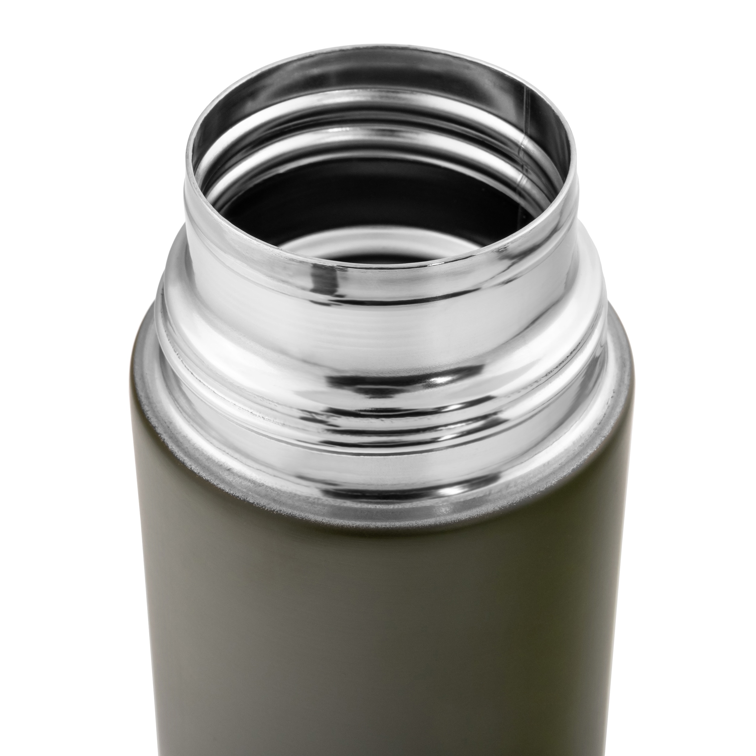Mil-Tec Ruostumattomasta Teräksestä Termospullo 500 ml - Olive