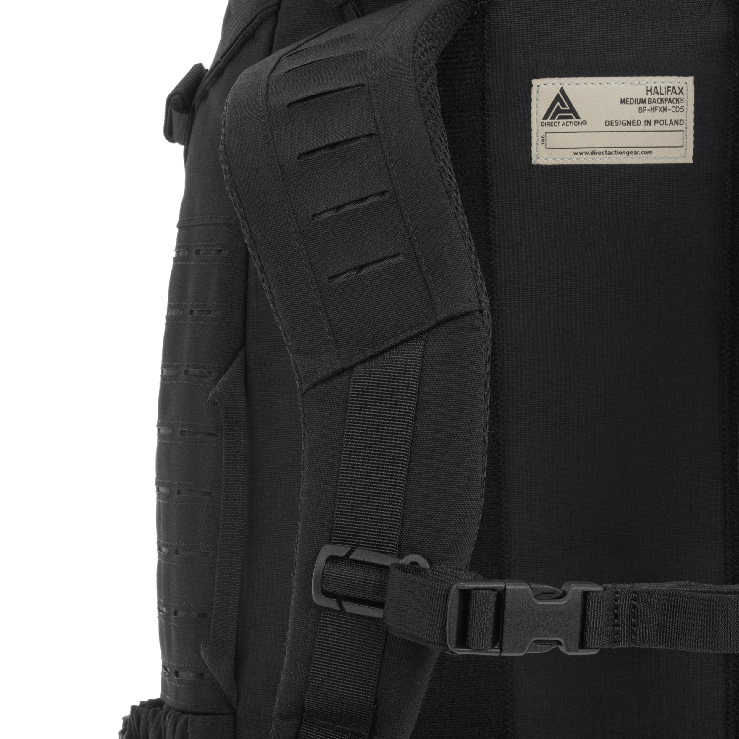 Direct Action Halifax Medium Backpack reppu 40 l - Musta