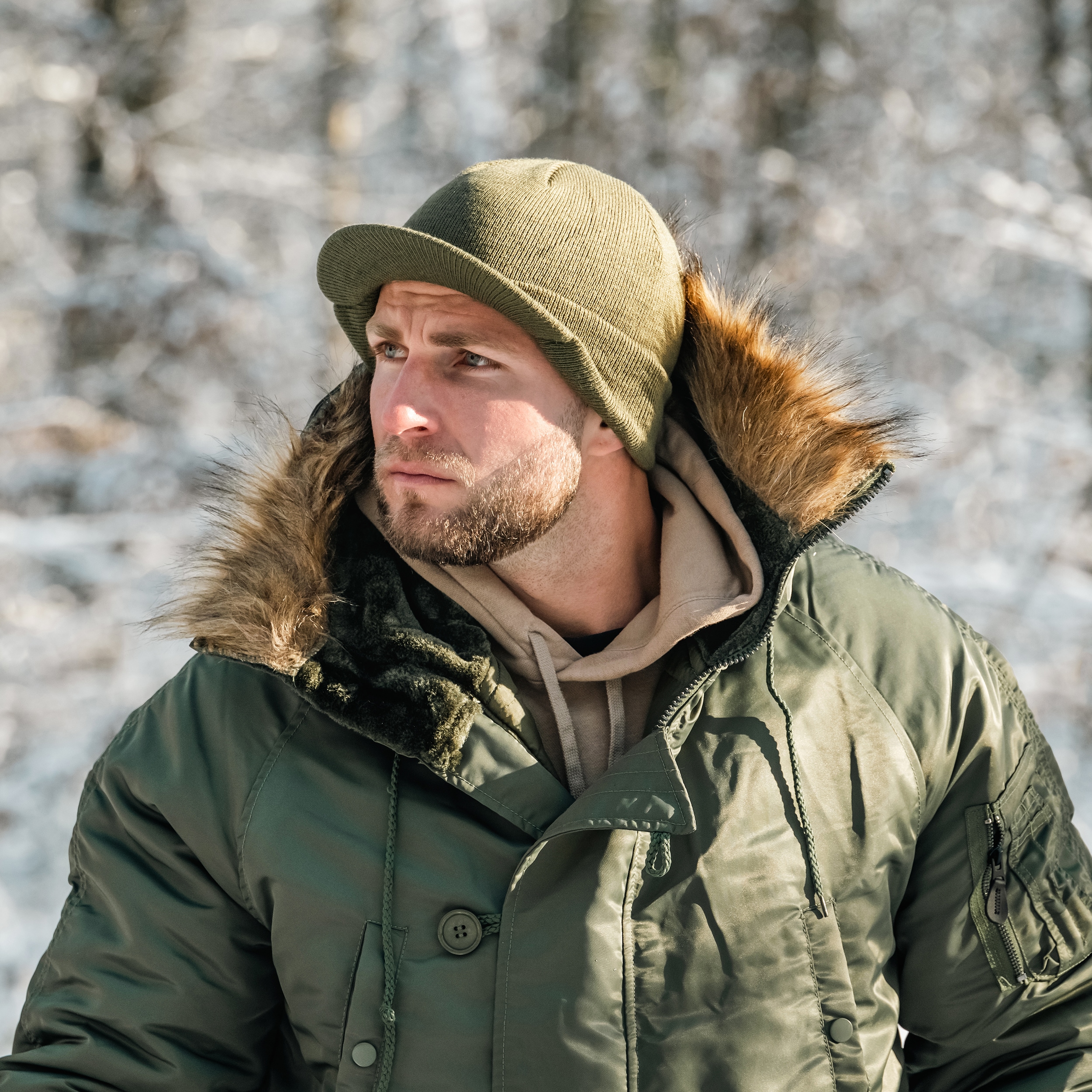 Mil-Tec Jeep Cap Pipo - Olive