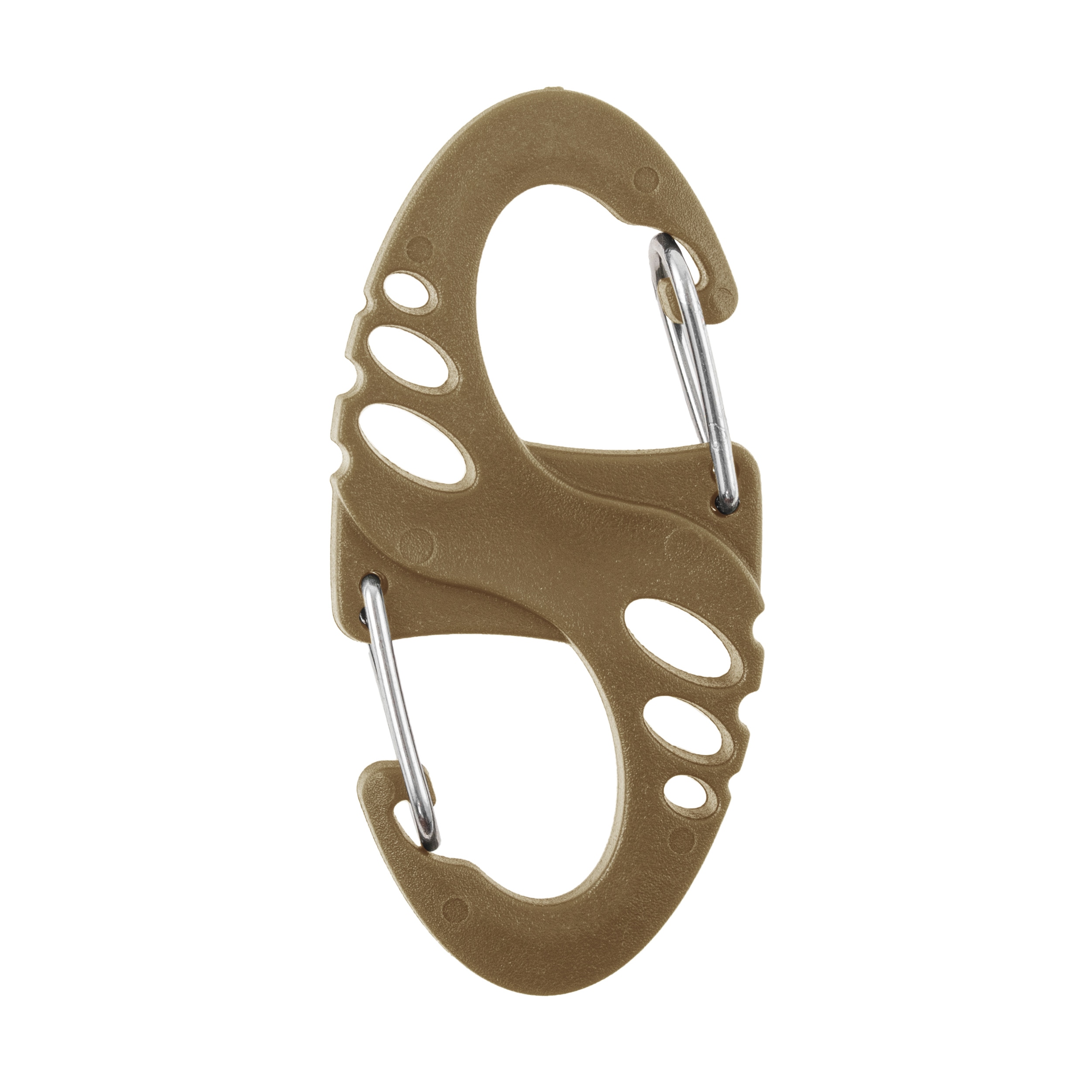 Mil-Tec S-Hook Karabiini Setti 10 kpl - Coyote