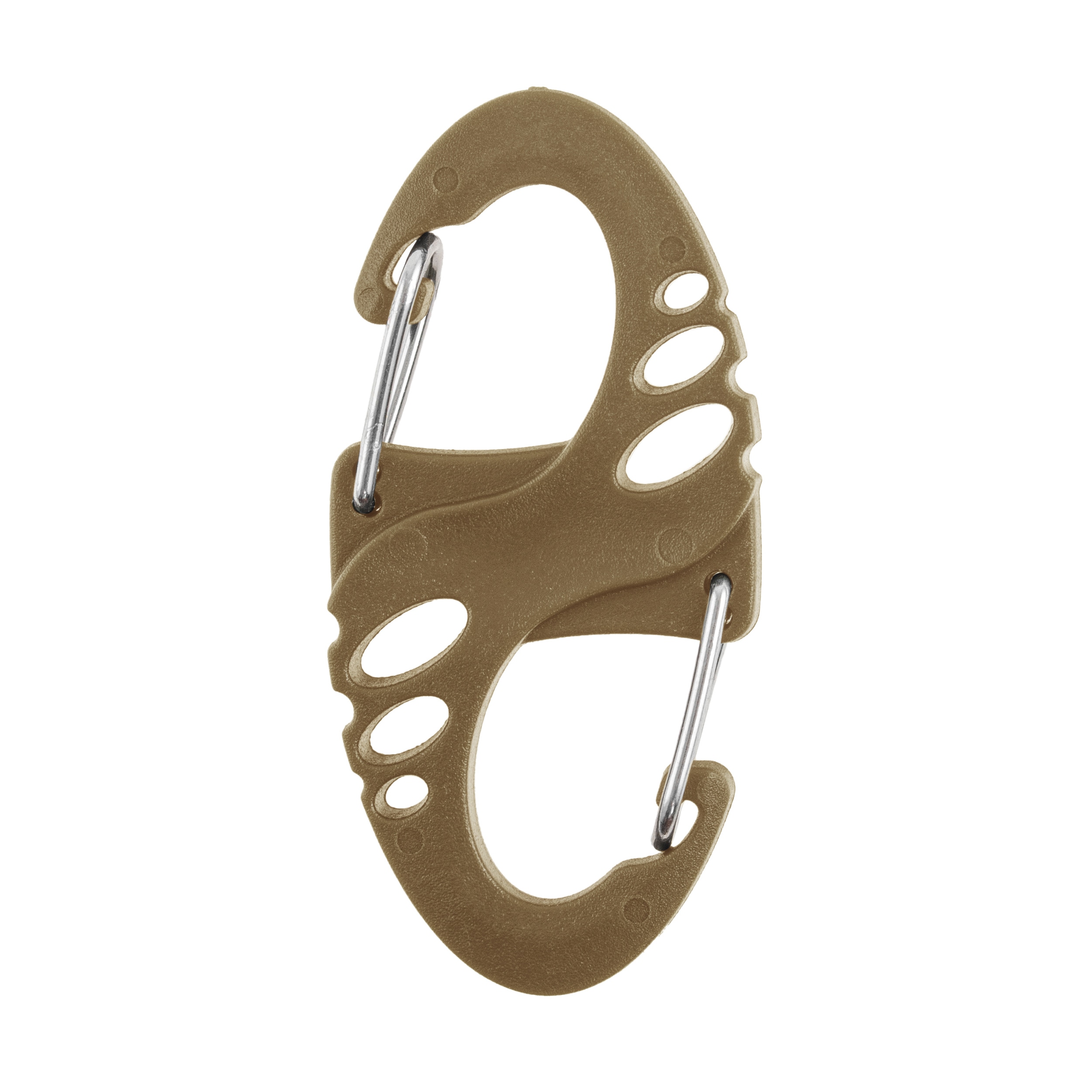 Mil-Tec S-Hook Karabiini Setti 10 kpl - Coyote