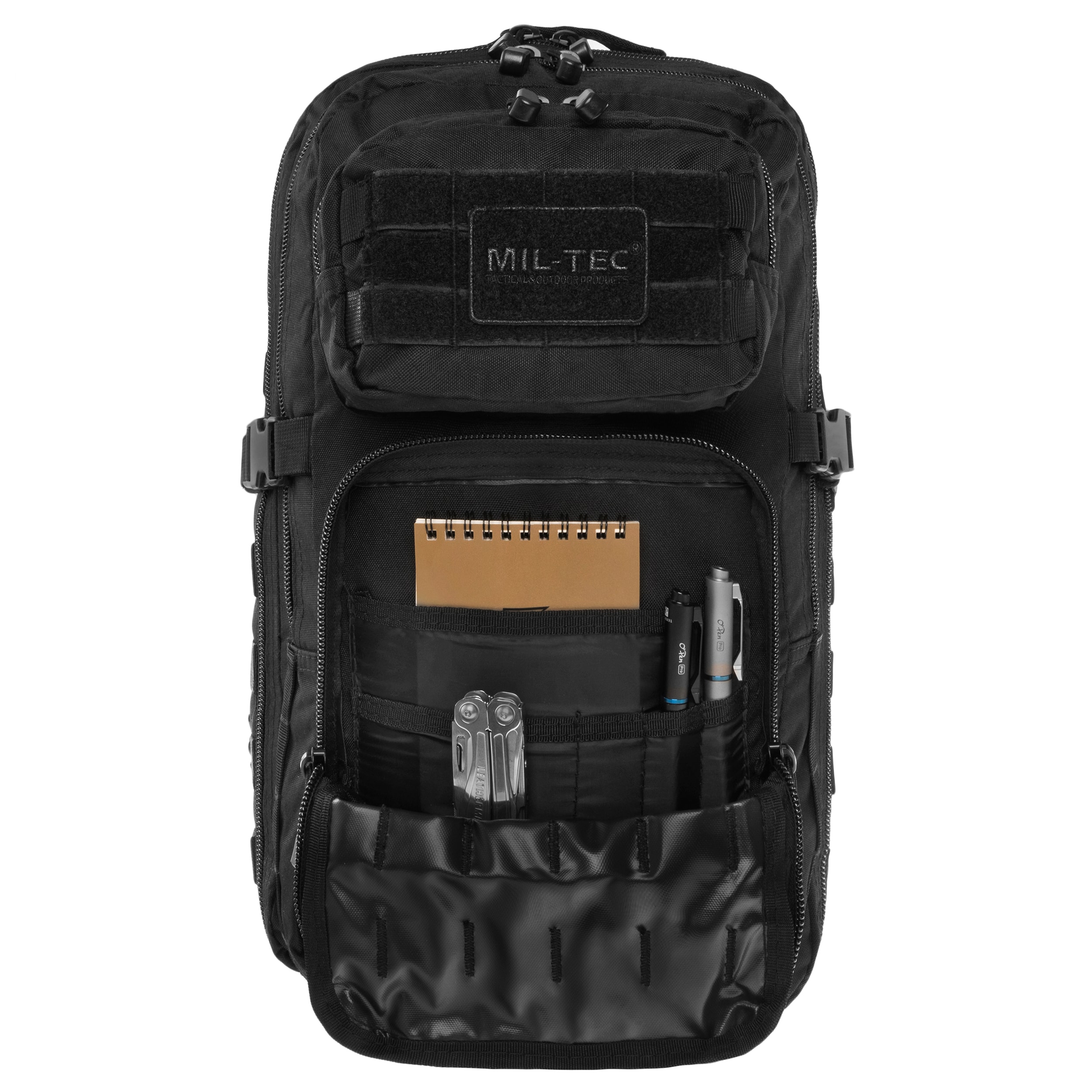 Mil-Tec Assault Pack Large Reppu 36 l - Black