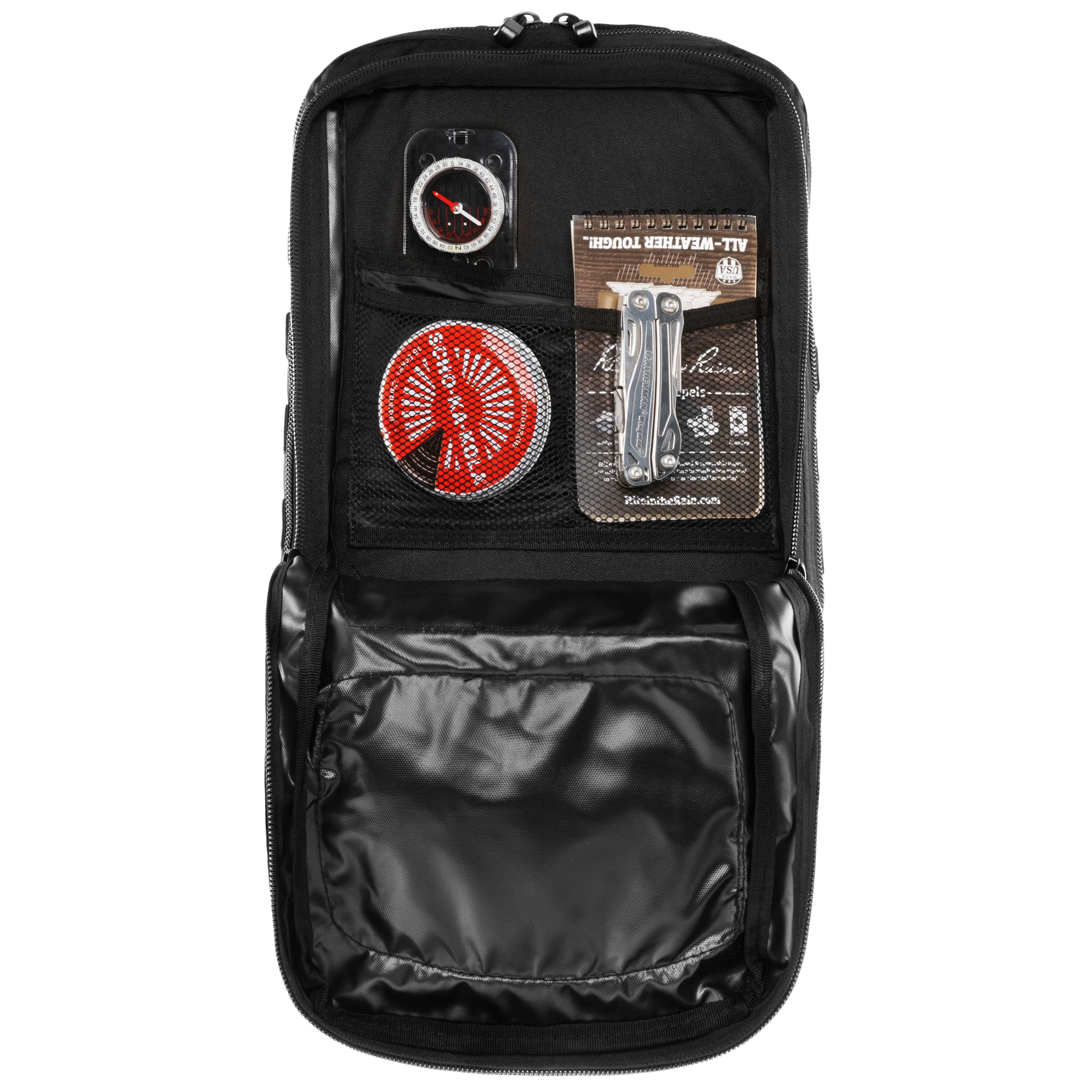 Mil-Tec Assault Pack Large Reppu 36 l - Black