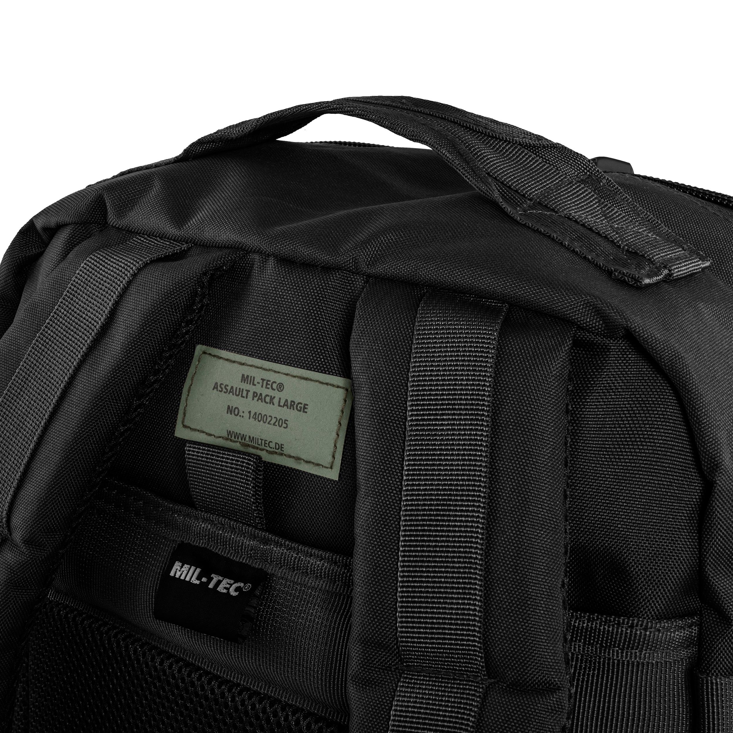 Mil-Tec Assault Pack Large Reppu 36 l - Black