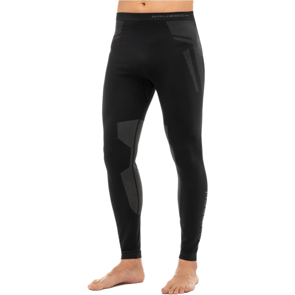 Brubeck Dry Miesten Tekninen Aluskerrasto Leggings - Black/Grafite