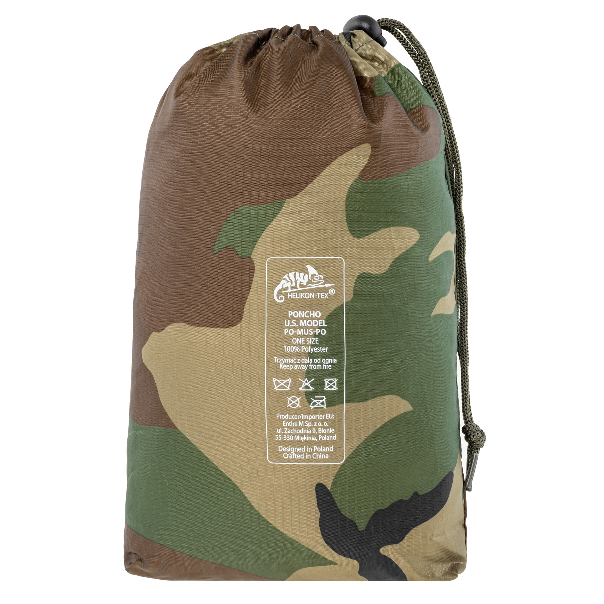 Helikon-Tex US Model Poncho - US Woodland