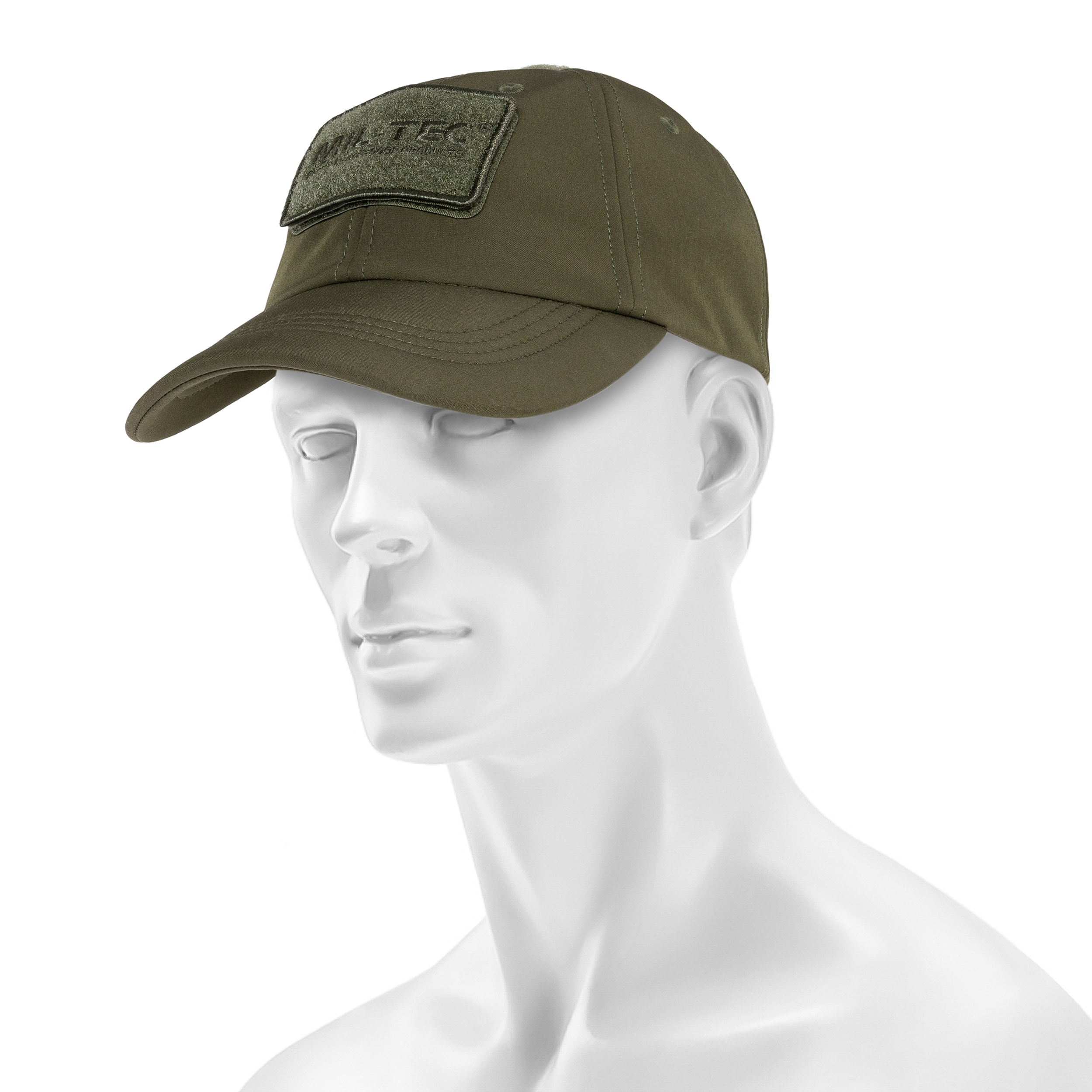 Mil-Tec SoftShell Baseball Cap lippalakki - Olive