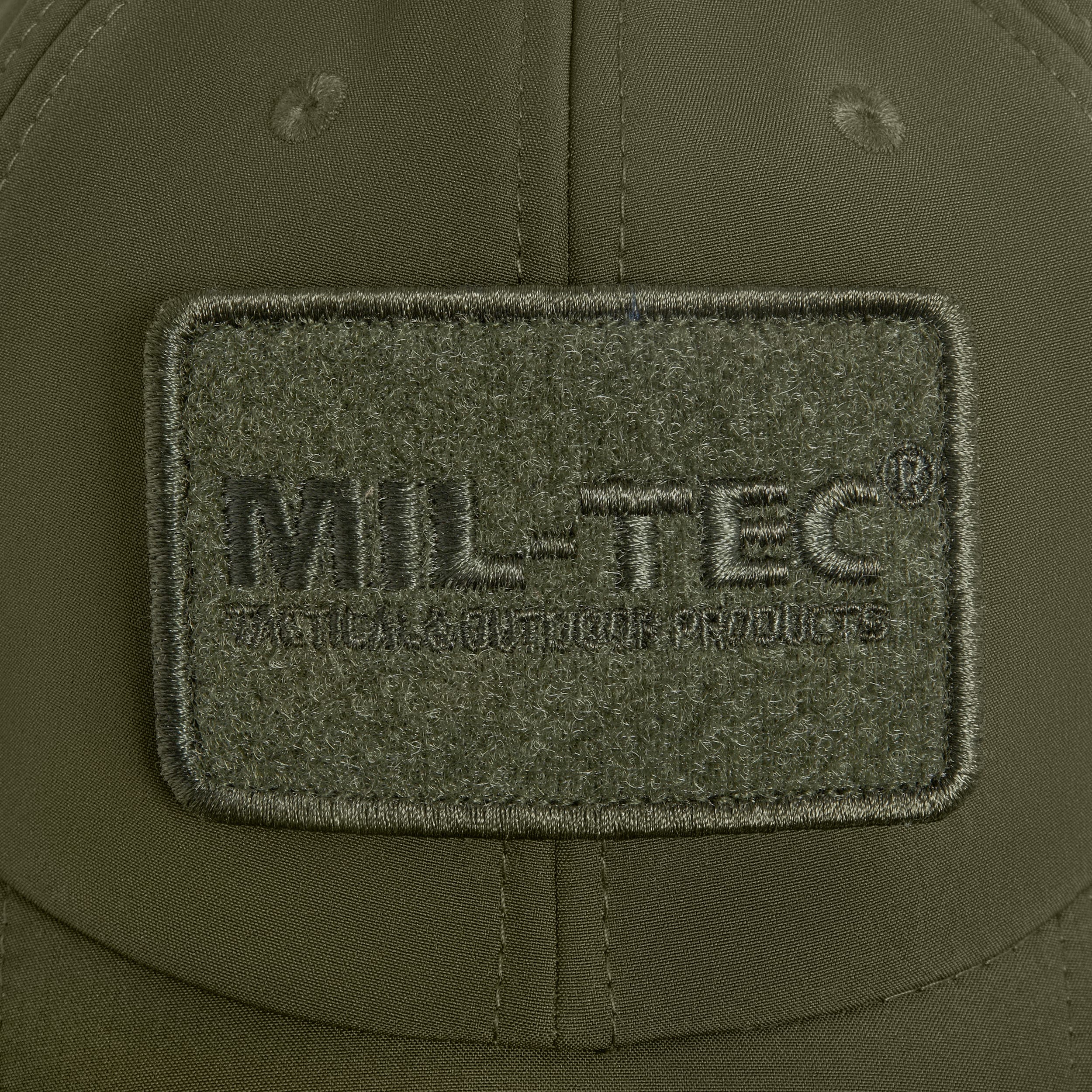 Mil-Tec SoftShell Baseball Cap lippalakki - Olive