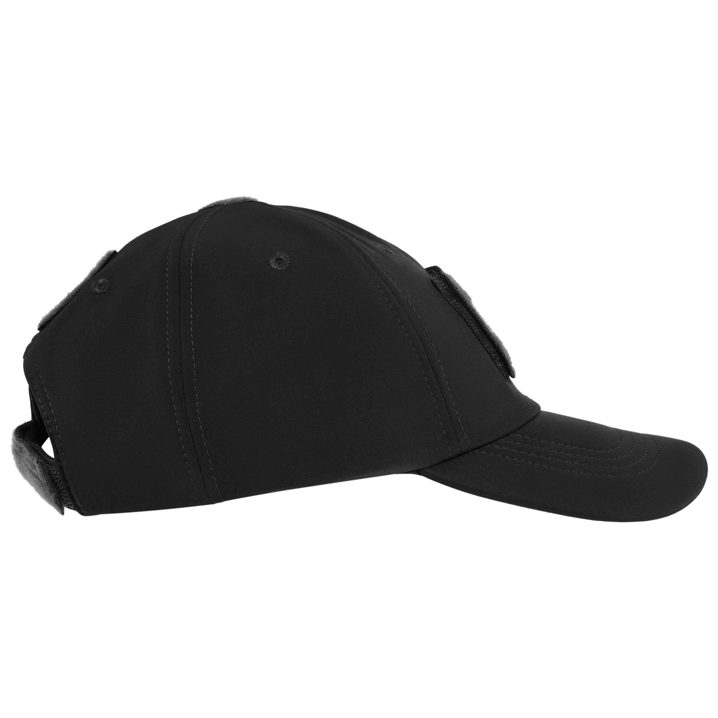 Mil-Tec SoftShell Baseball Cap lippalakki - Black