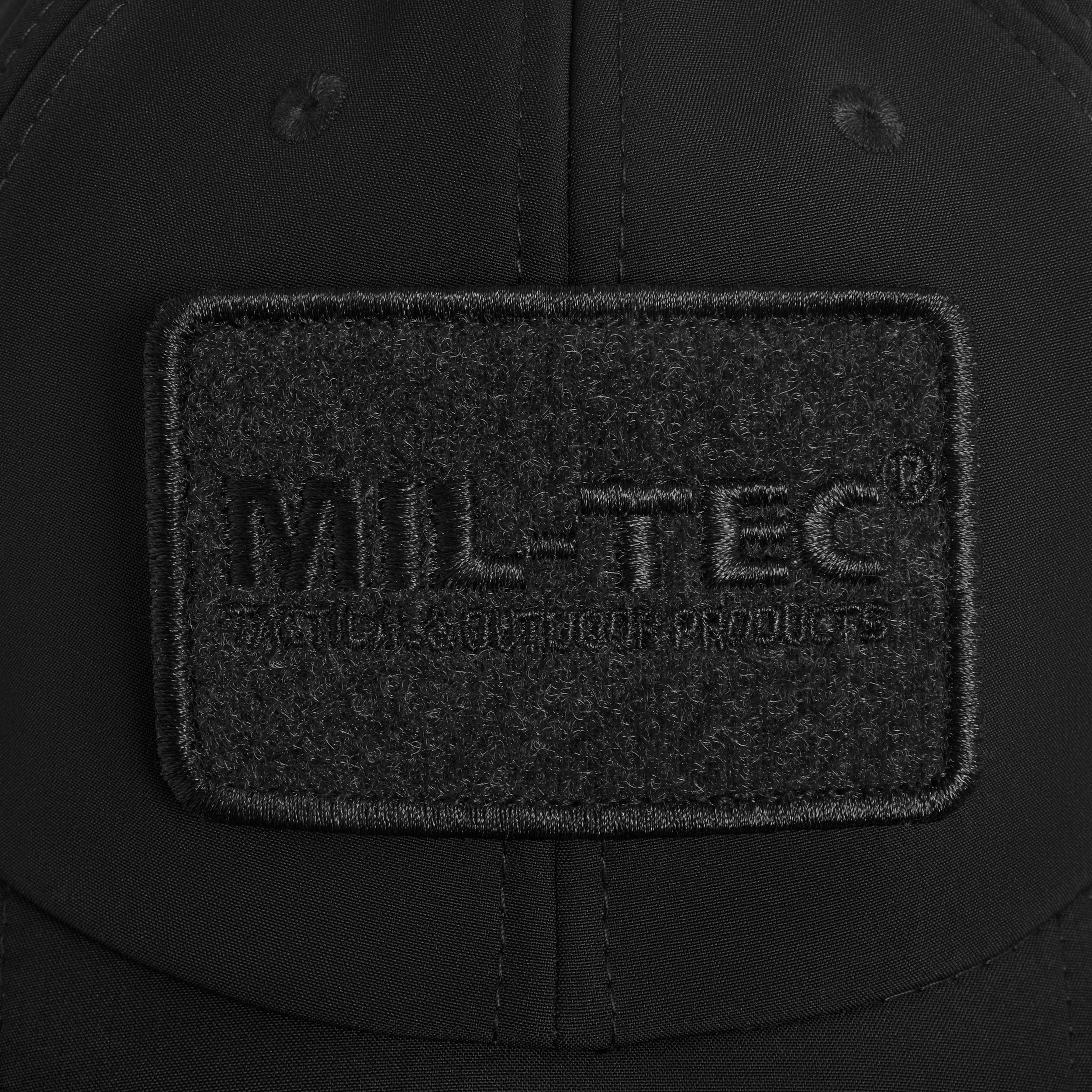 Mil-Tec SoftShell Baseball Cap lippalakki - Black